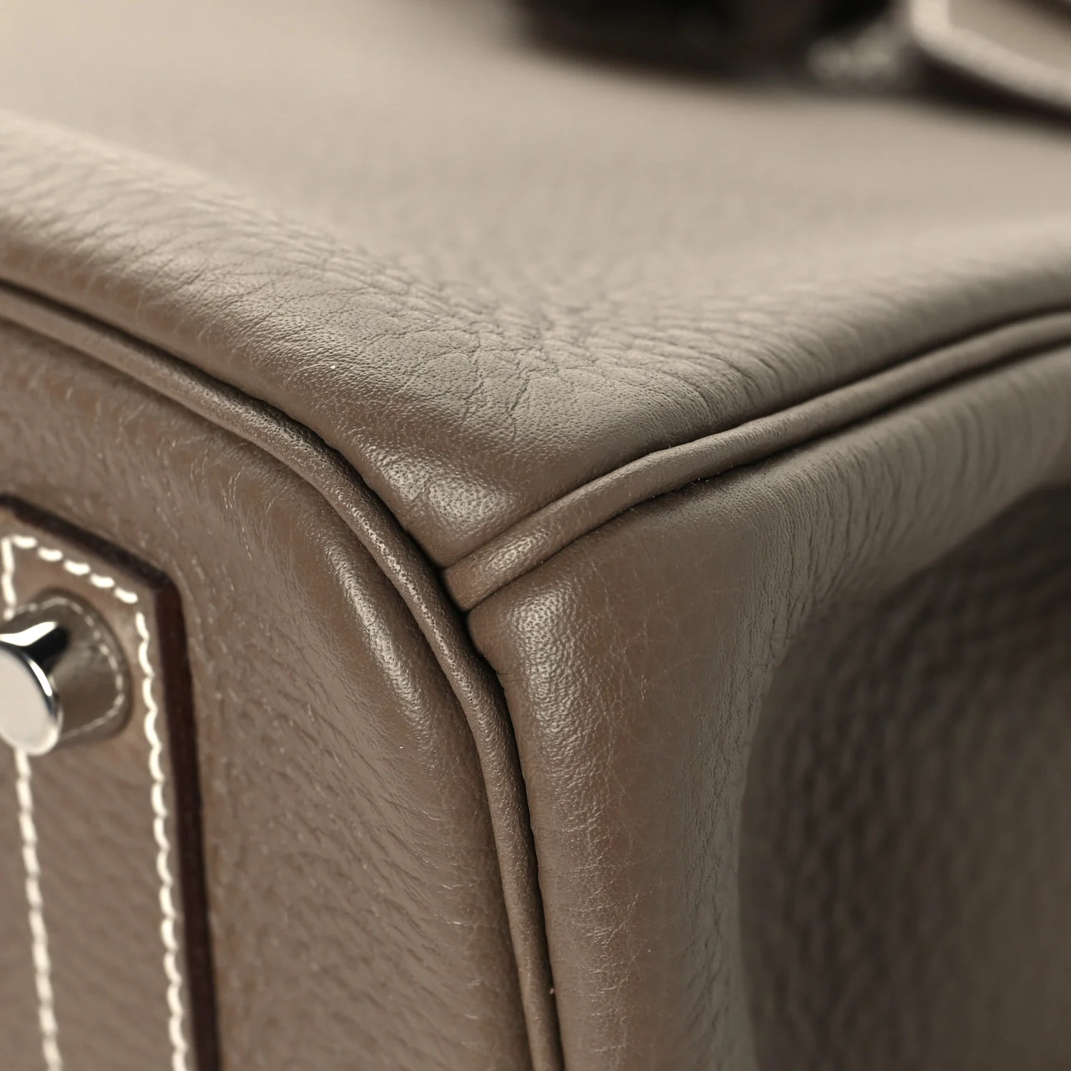 Togo Birkin 35 Etoupe - Image 10