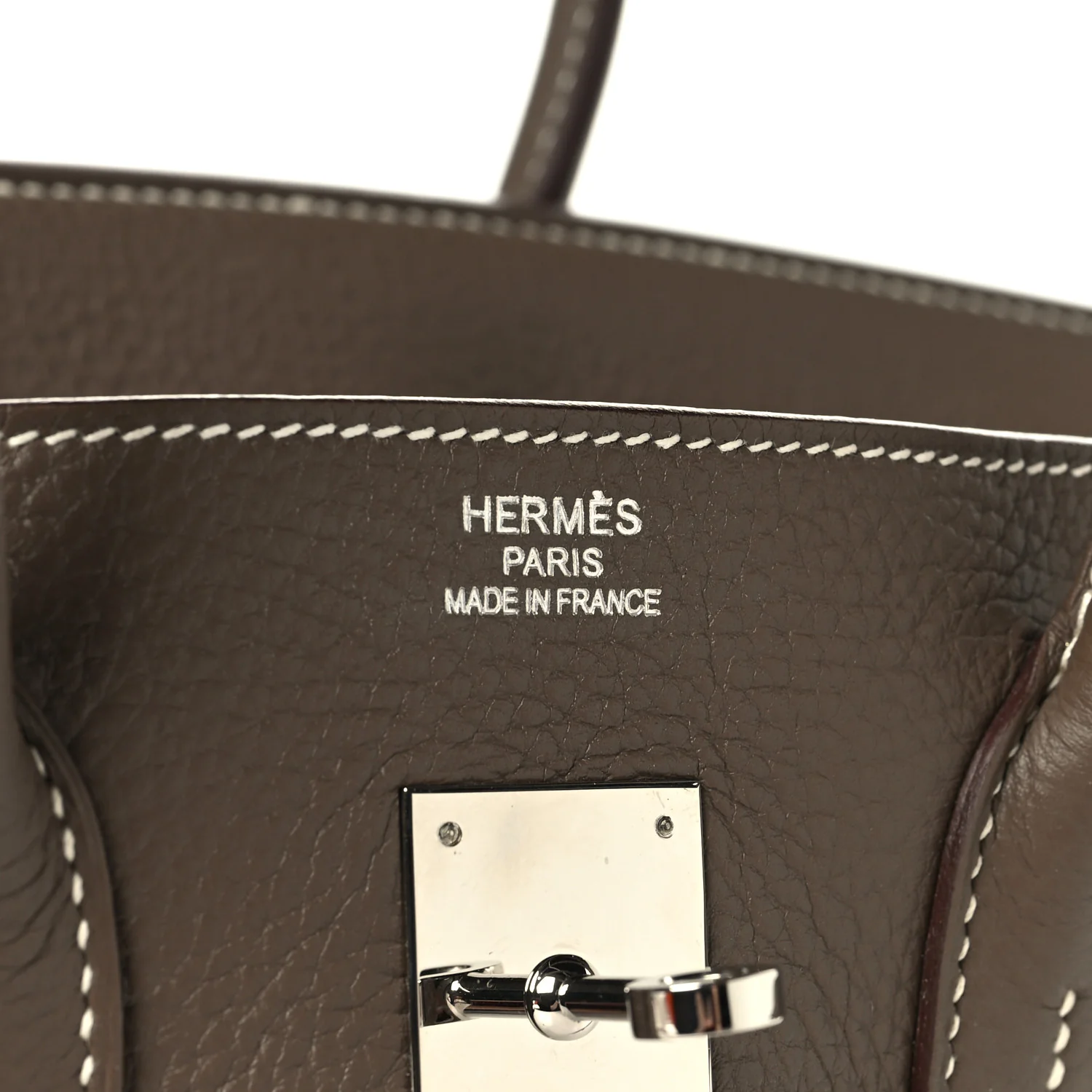 Togo Birkin 35 Etoupe - Image 6