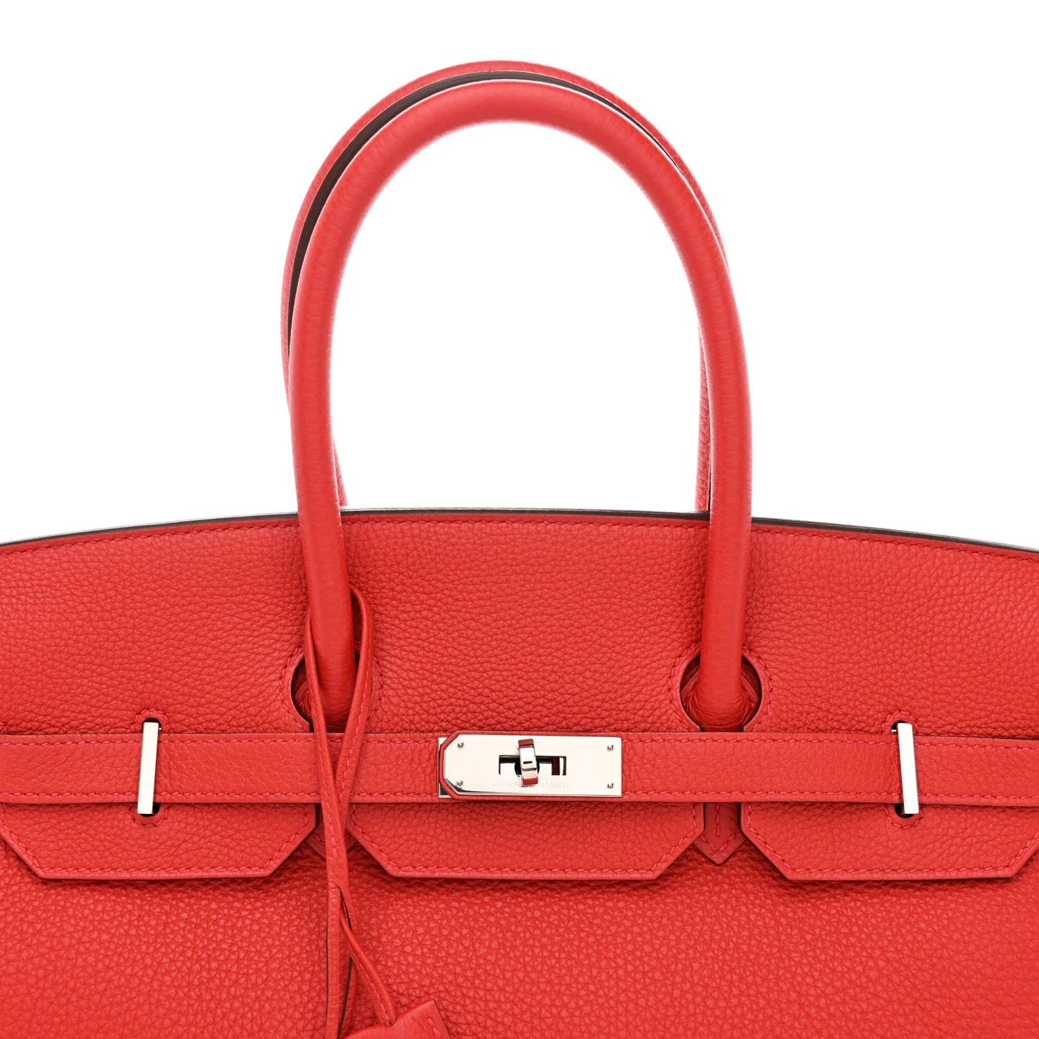 Togo Birkin 35 Geranium - Image 8
