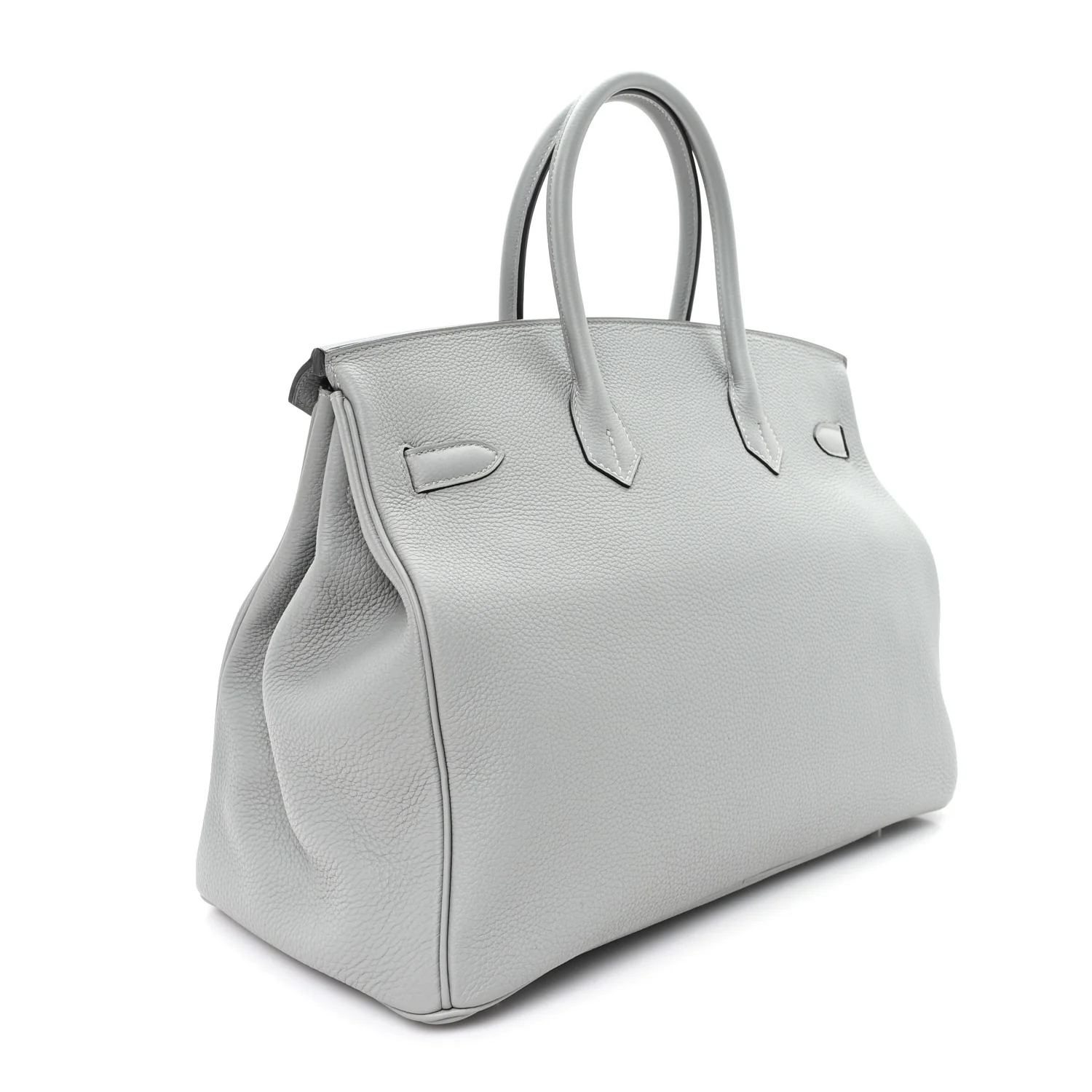 Togo Birkin 35 Gris Mouette - Image 2