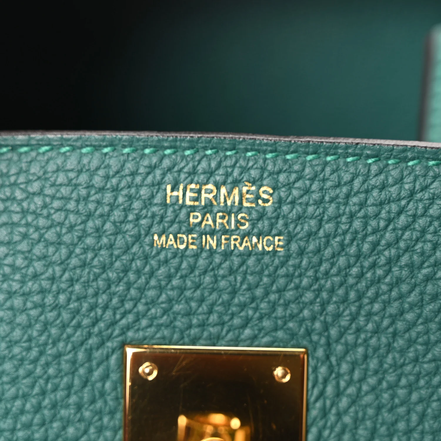 Togo BIRKIN 35 Malachite - Image 6