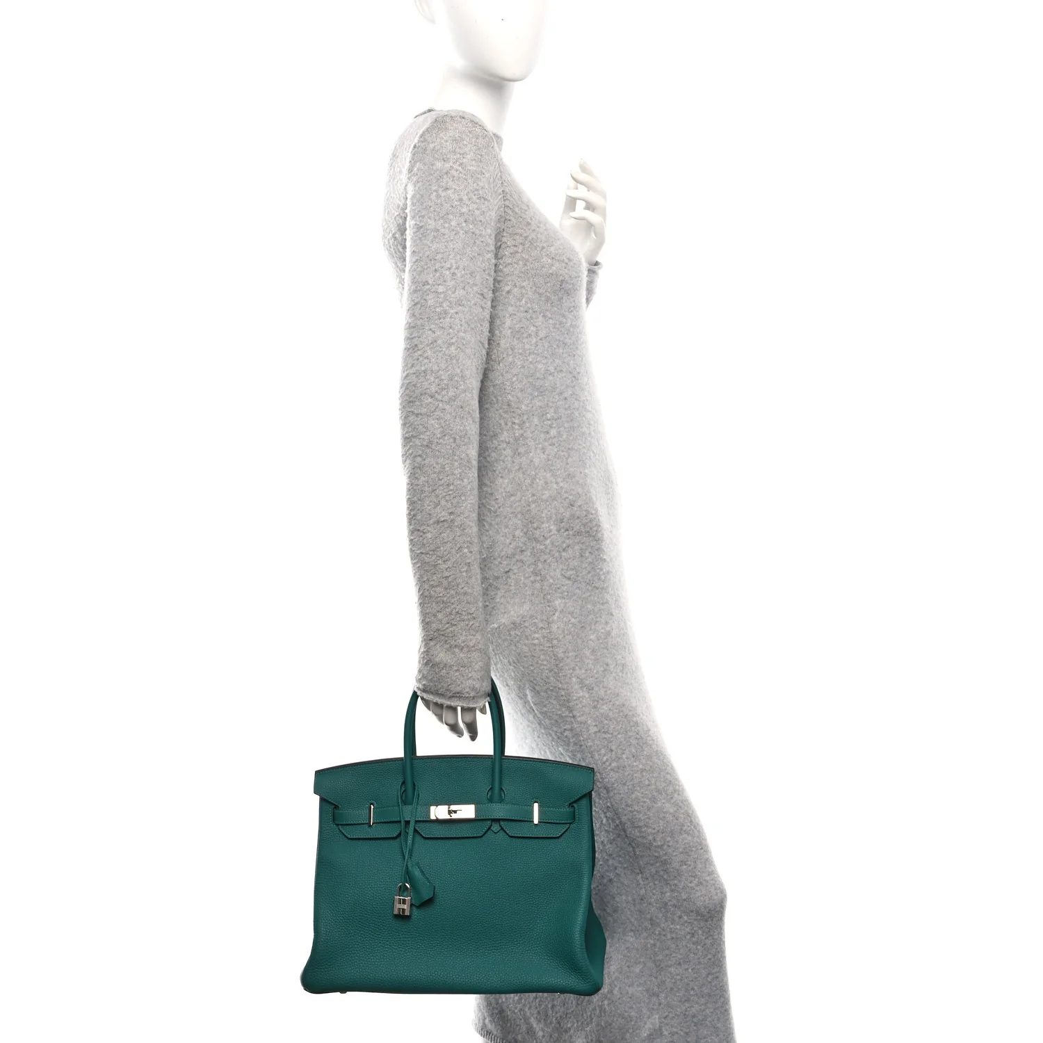 Togo Birkin 35 Malachite - Image 2