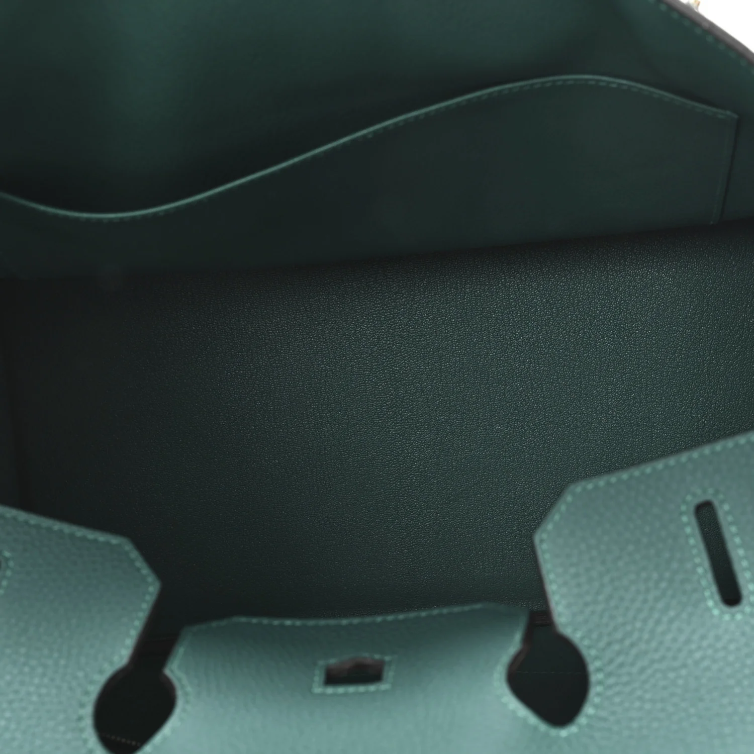 Togo Birkin 35 Malachite - Image 5