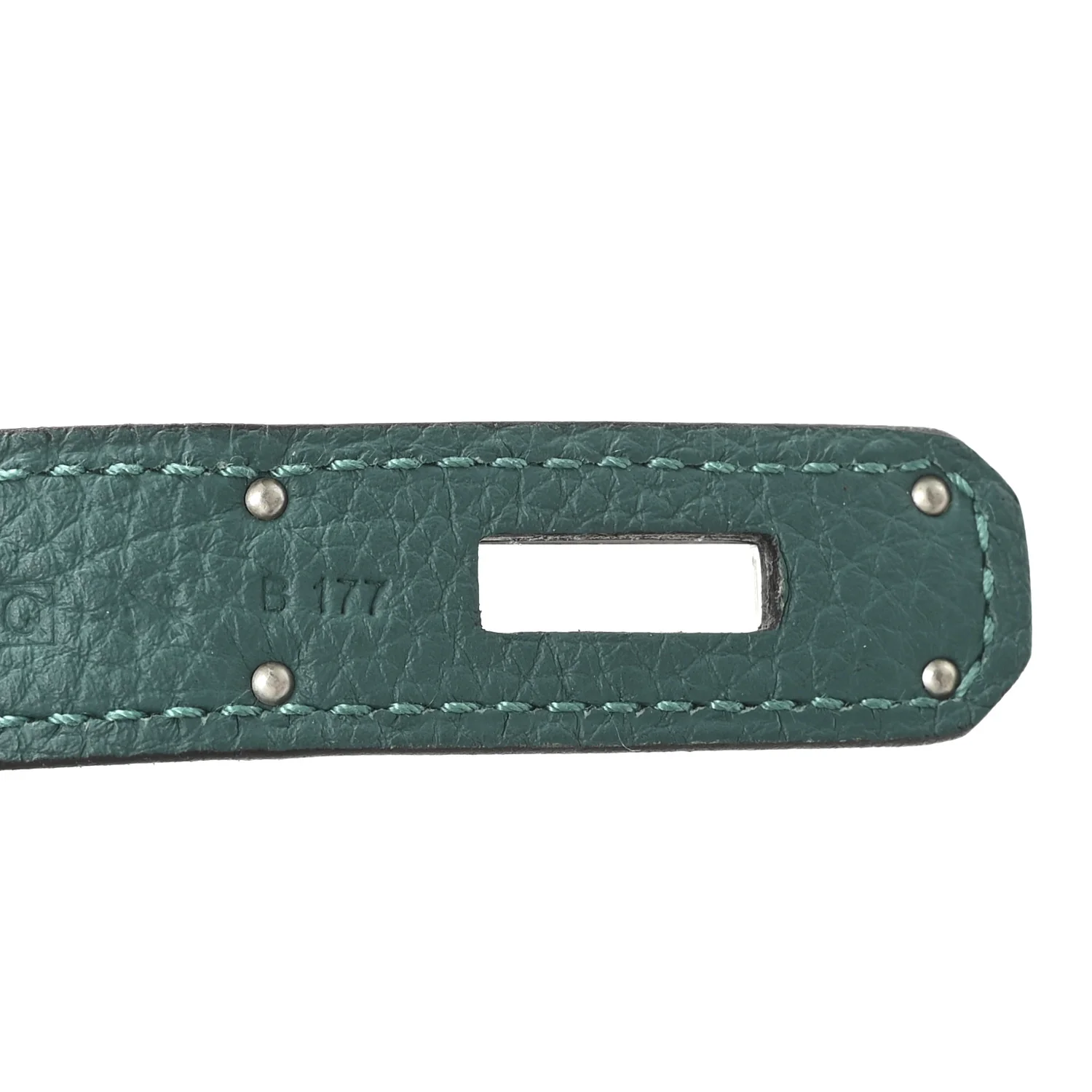 Togo Birkin 35 Malachite - Image 7
