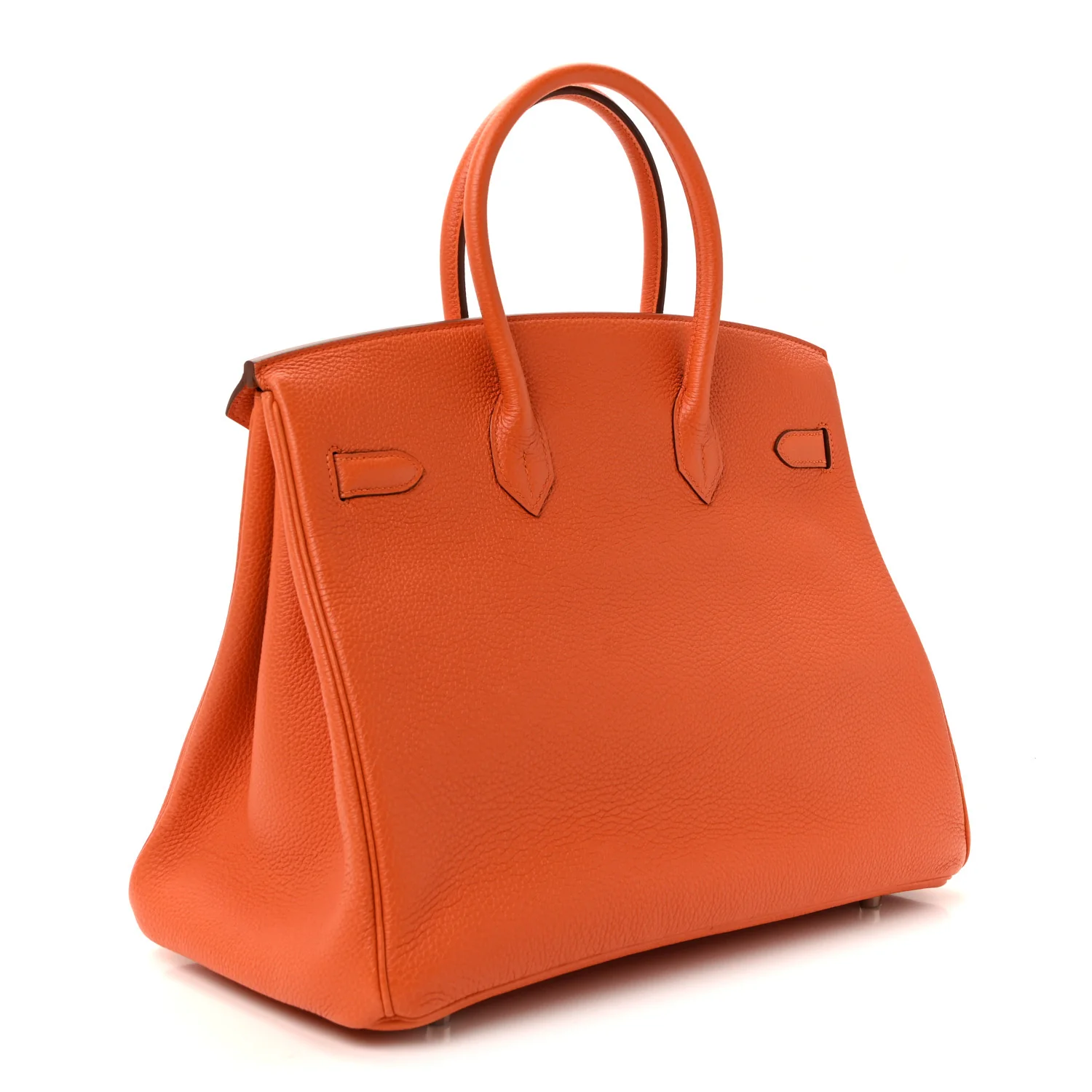 Togo Birkin 35 Orange - Image 3