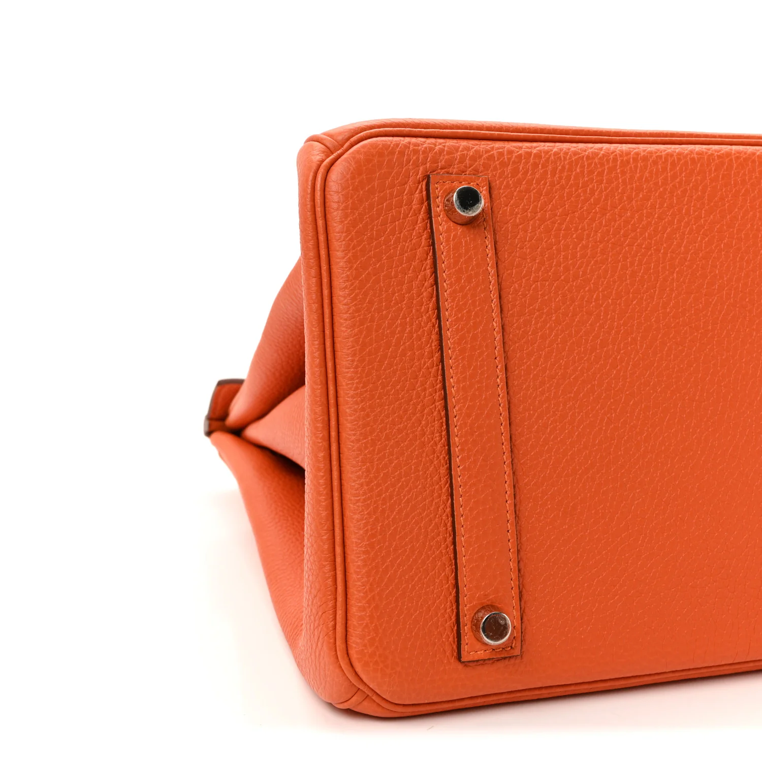 Togo Birkin 35 Orange - Image 9
