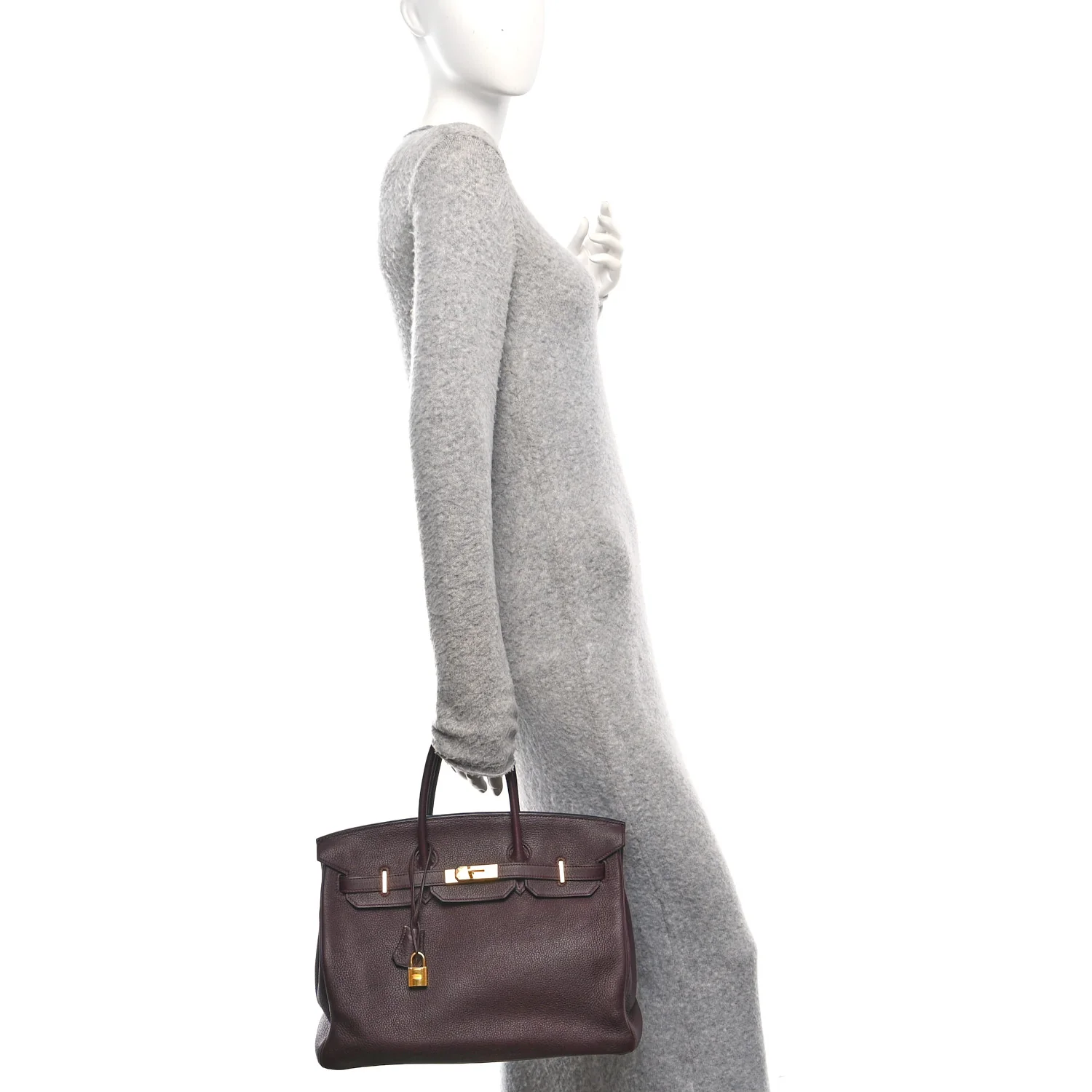 Togo Birkin 35 Quetsche - Image 2