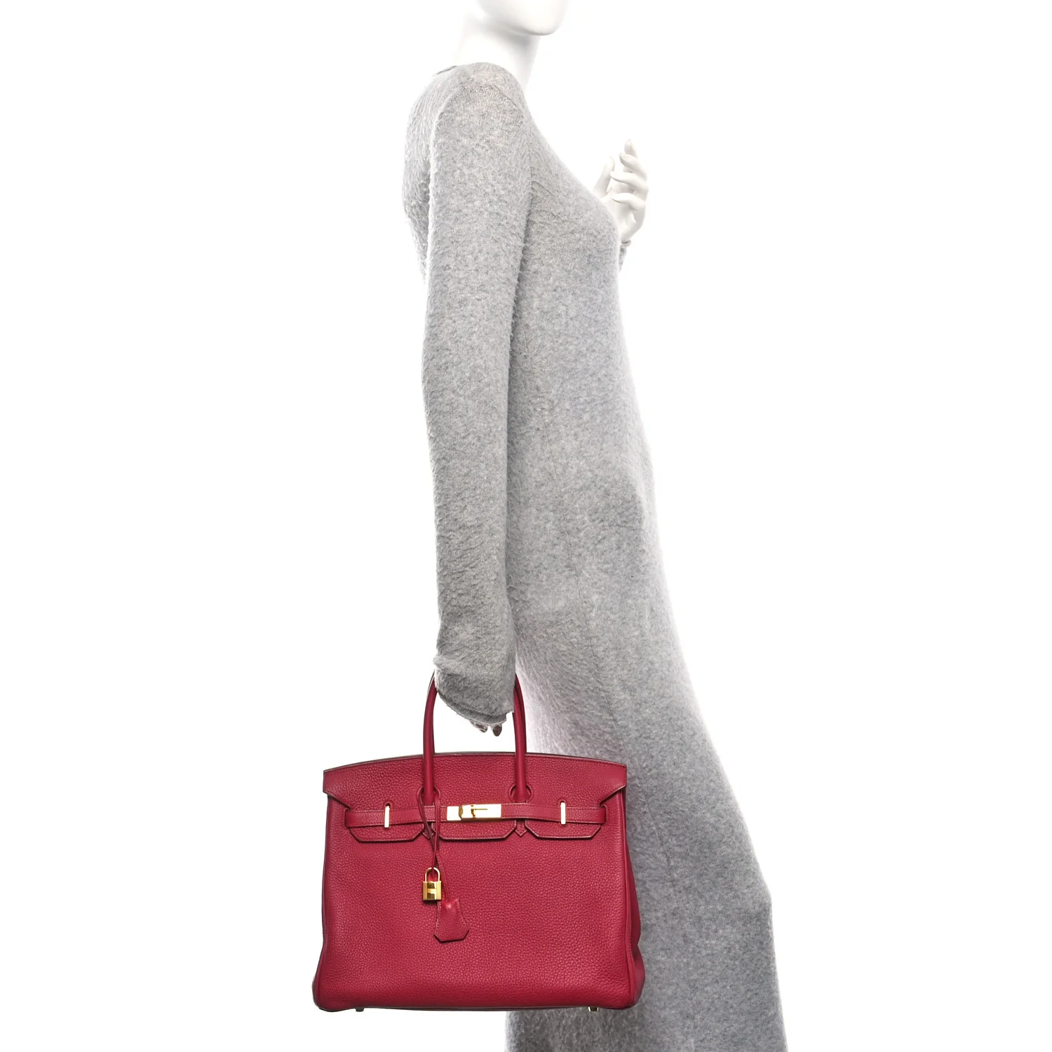Togo Birkin 35 Rubis - Image 2