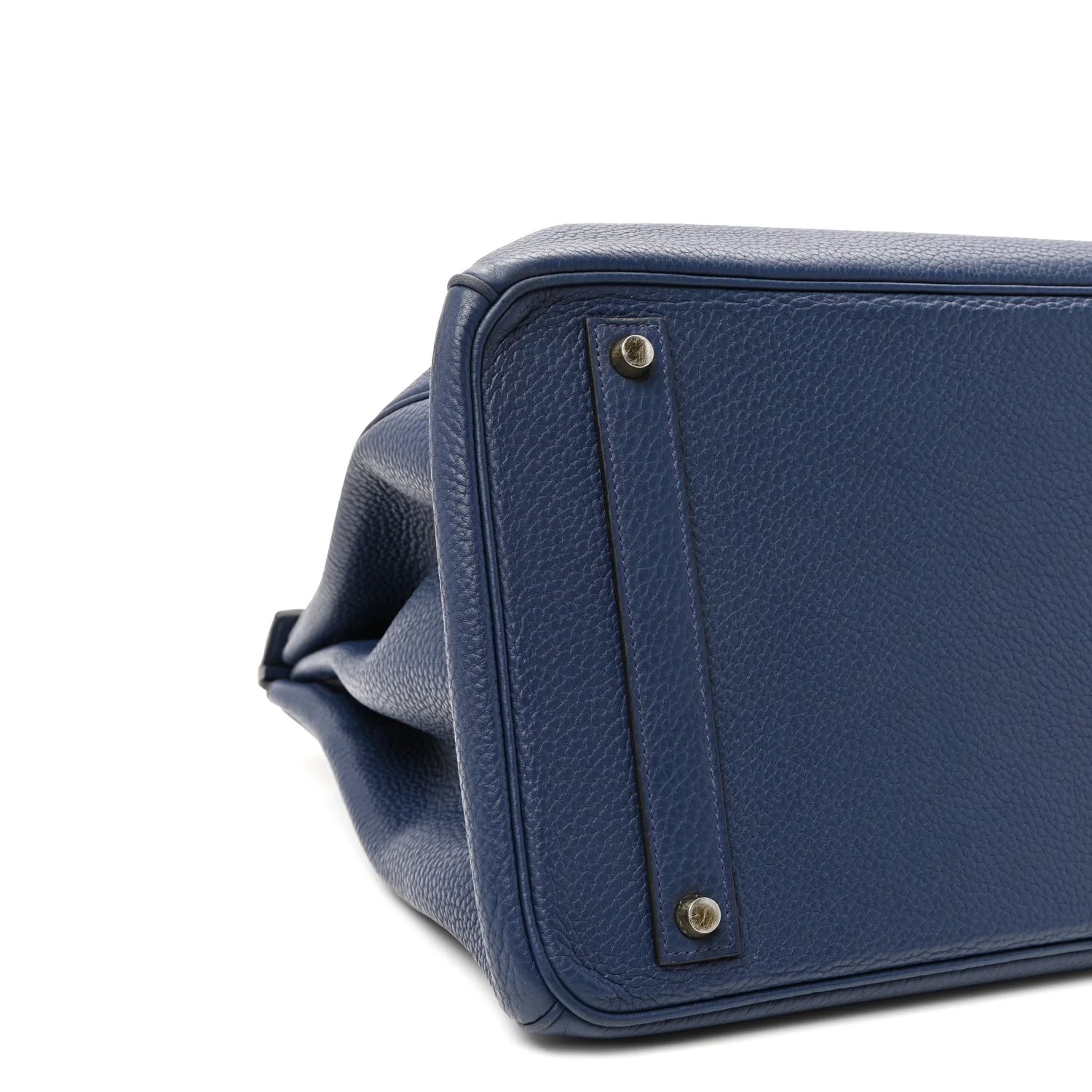 Togo Birkin 40 Bleu Saphir - Image 14