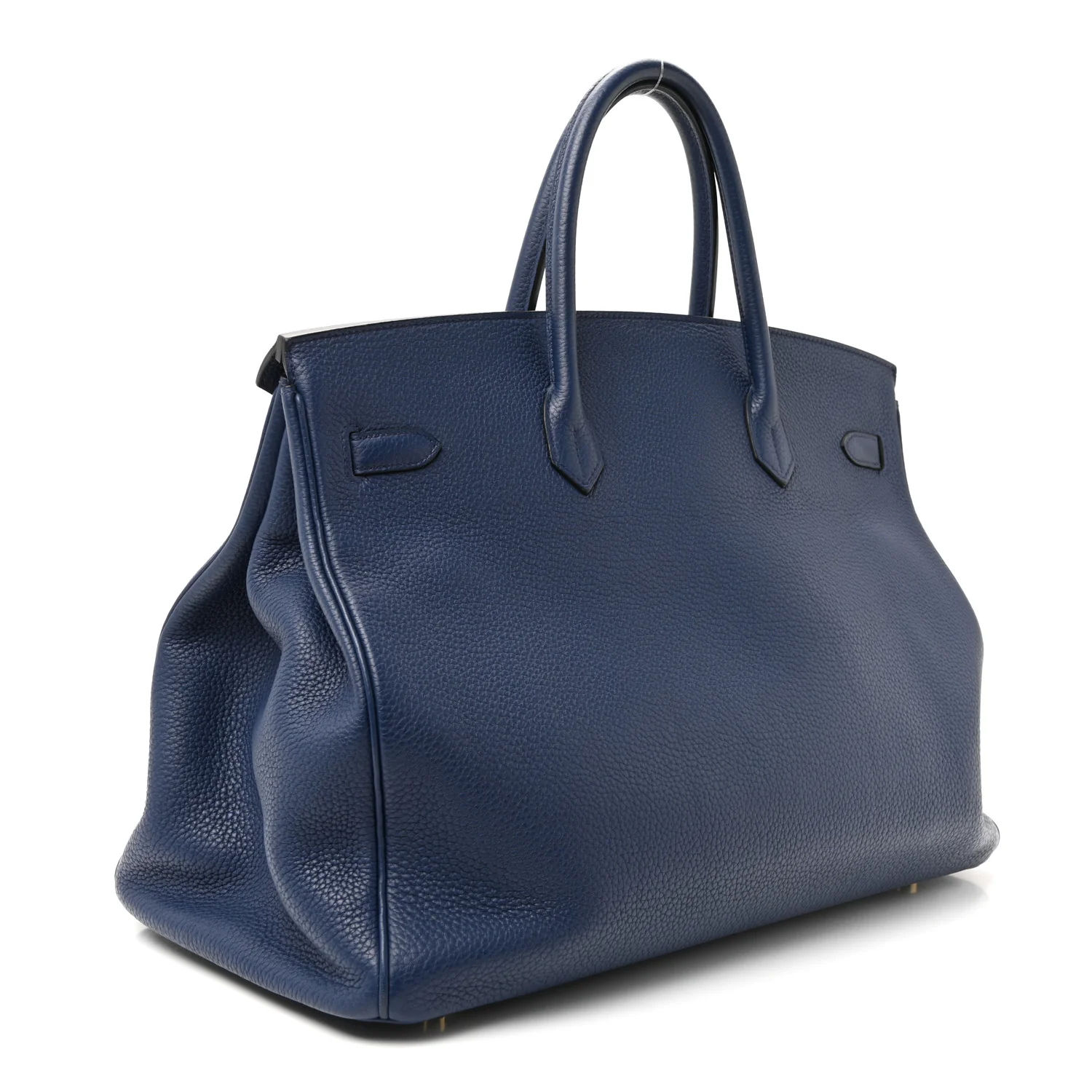 Togo Birkin 40 Bleu Saphir - Image 4