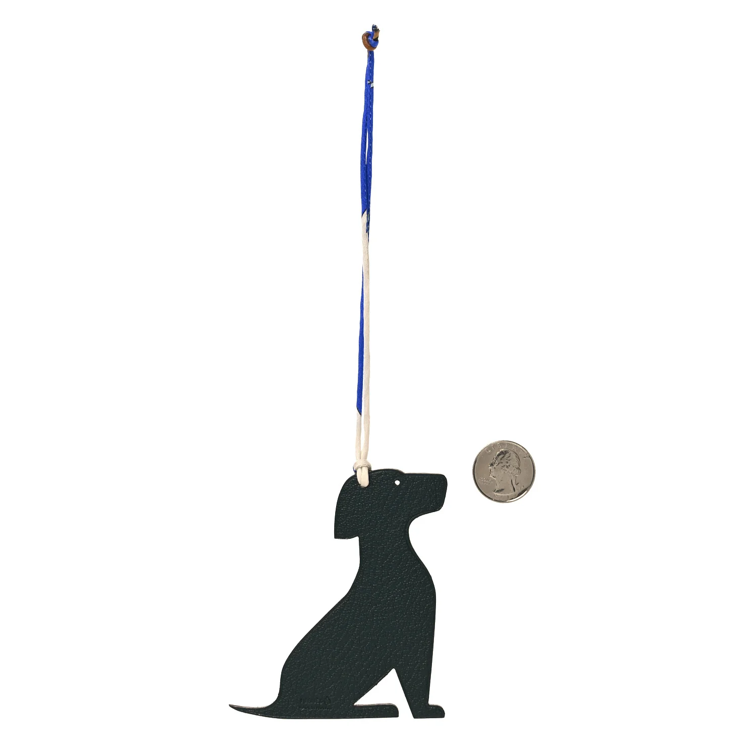 Togo Chevre Mysore Petit H Dog Bag Charm - Image 3