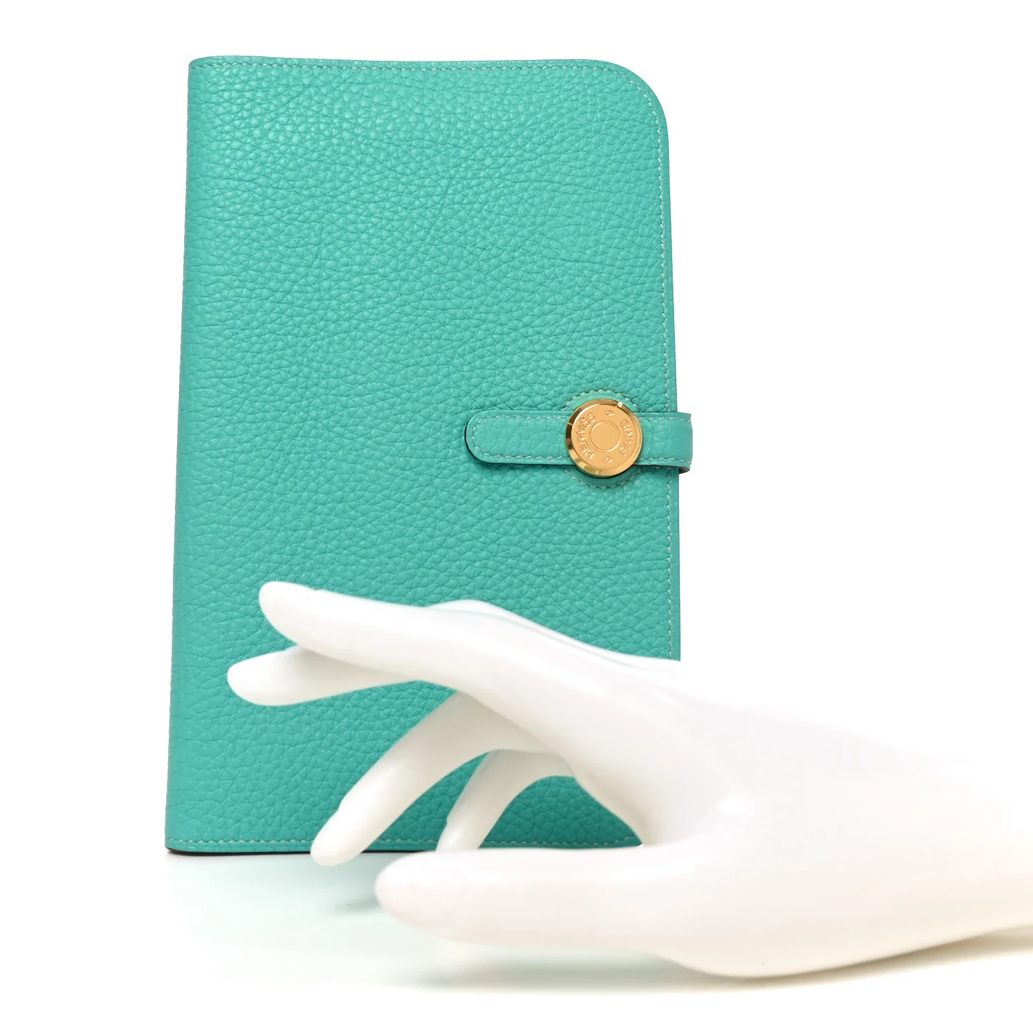 Togo Dogon Duo Wallet Lagon - Image 2