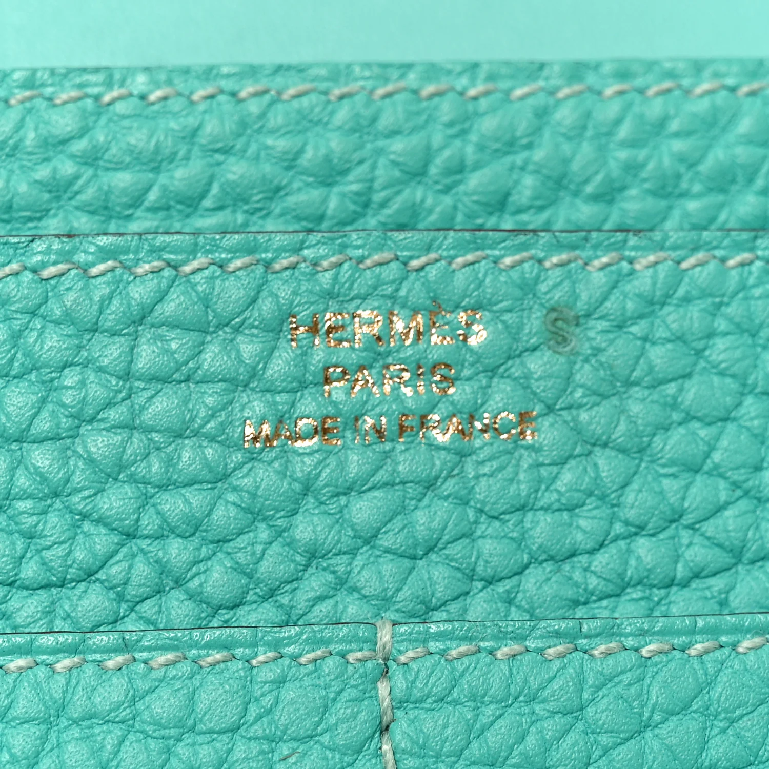 Togo Dogon Duo Wallet Lagon - Image 6