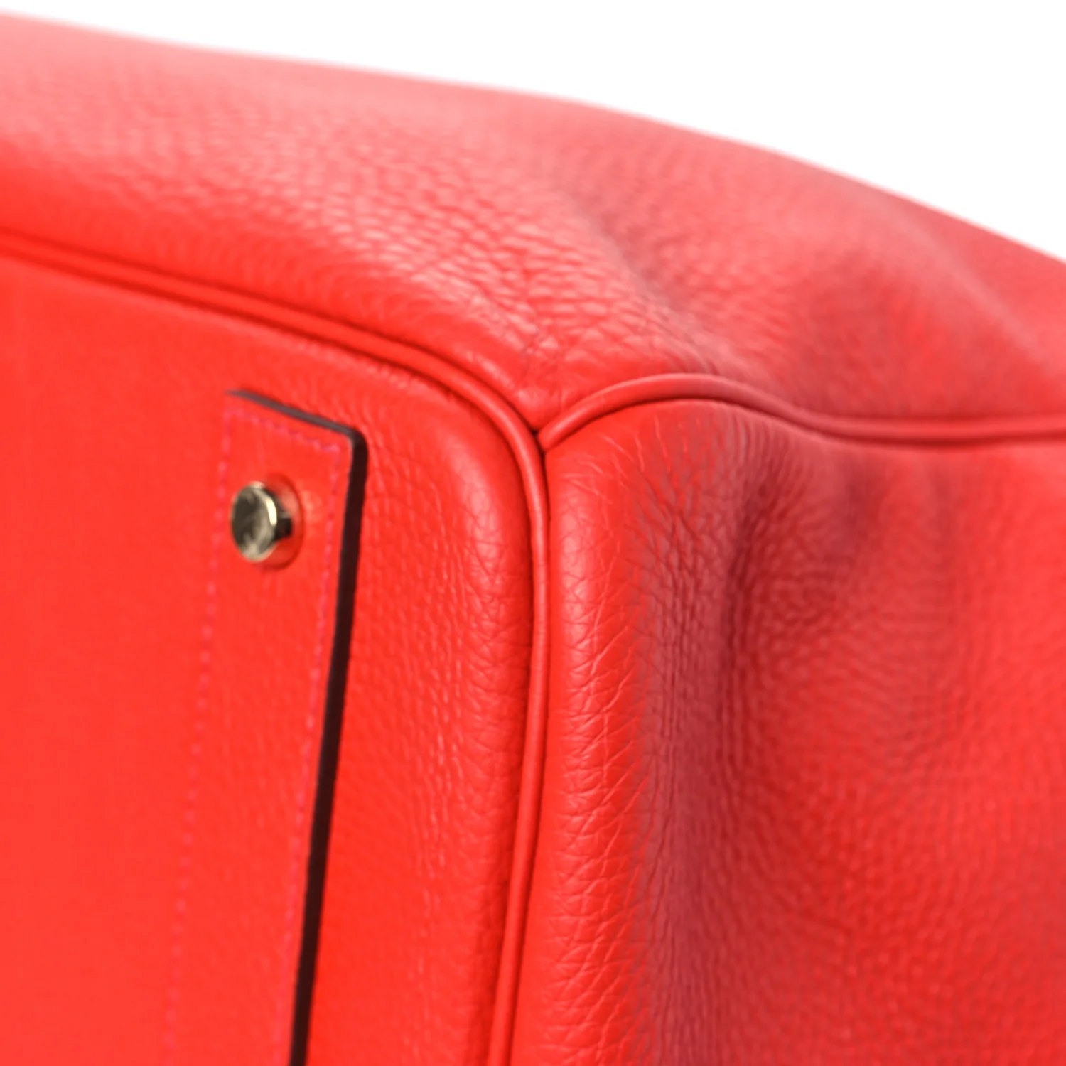 Togo HAC Birkin 40 Rouge Casaque - Image 9