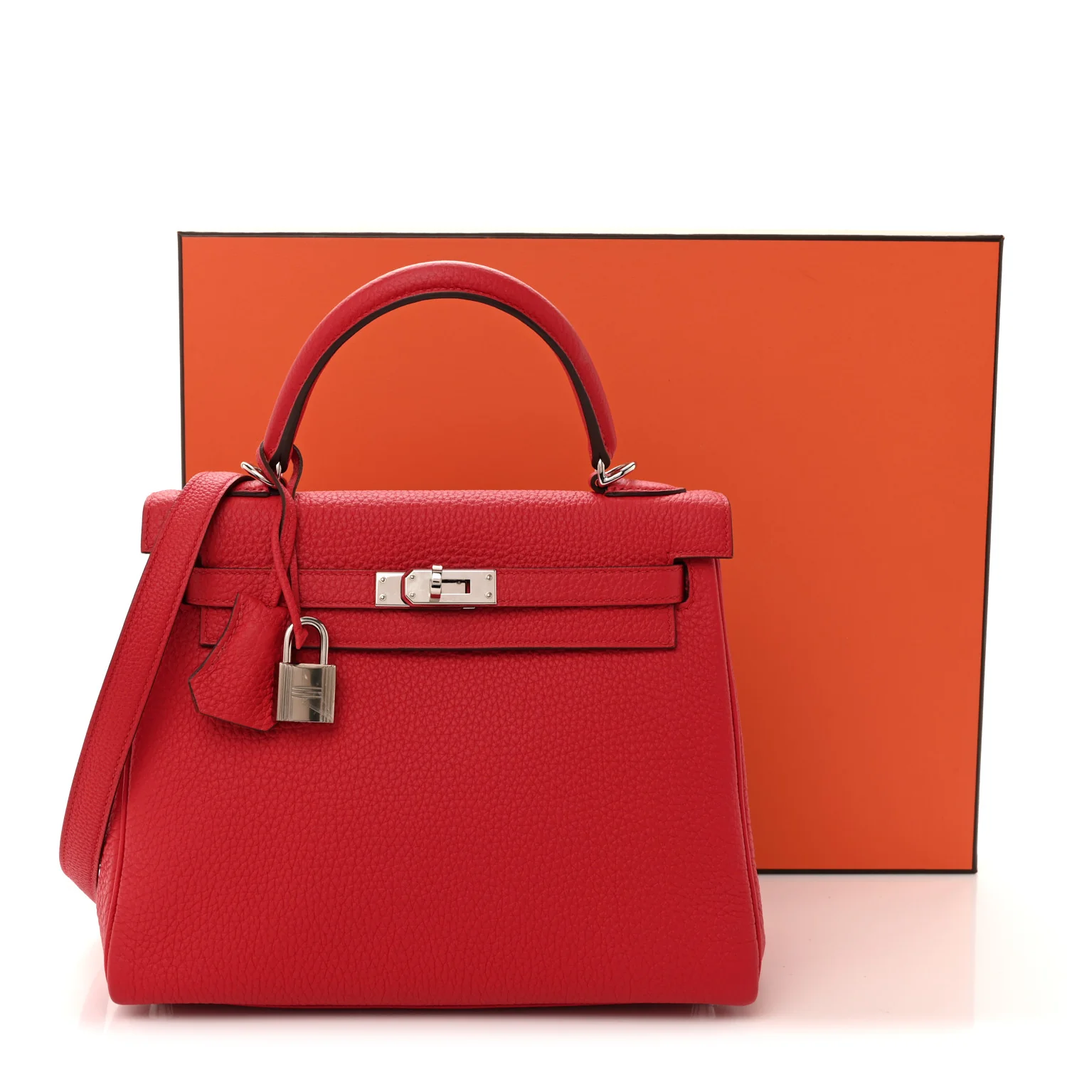 Togo Kelly Retourne 25 Rouge de Coeur - Image 13