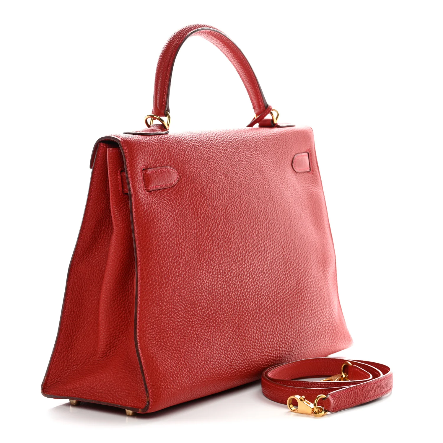 Togo Kelly Sellier 32 Rouge Vif - Image 3
