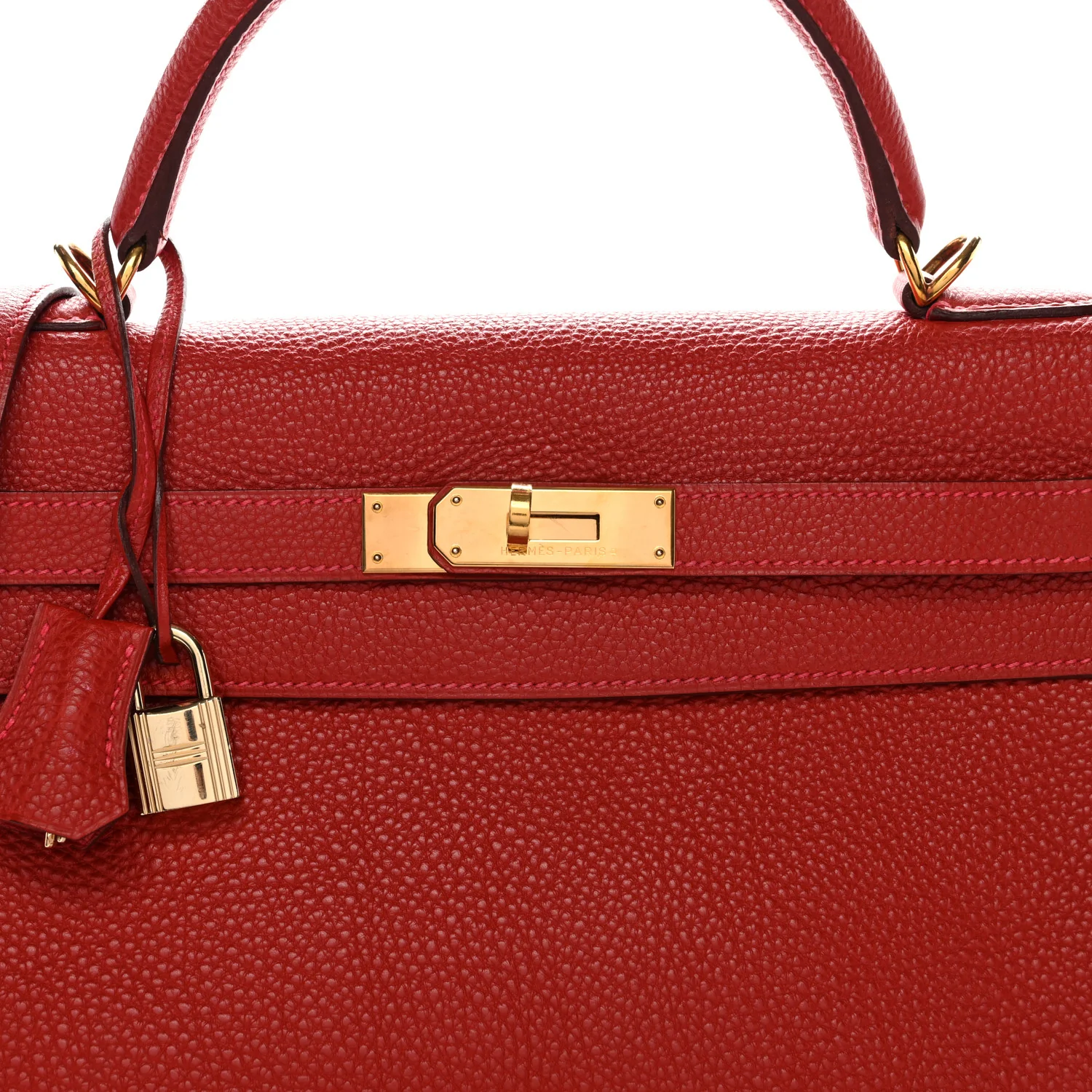 Togo Kelly Sellier 32 Rouge Vif - Image 8