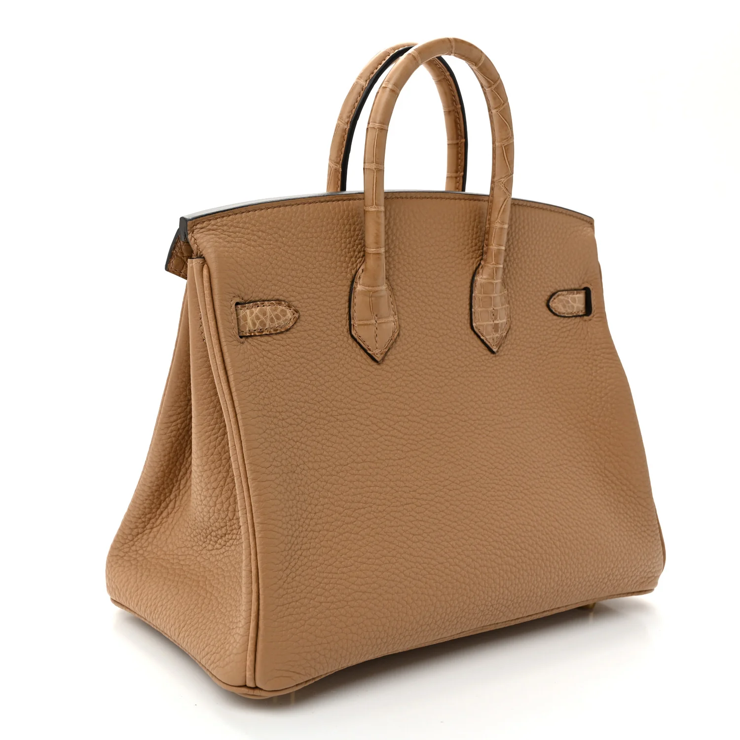Togo Matte Alligator Birkin Touch 25 Chai - Image 2