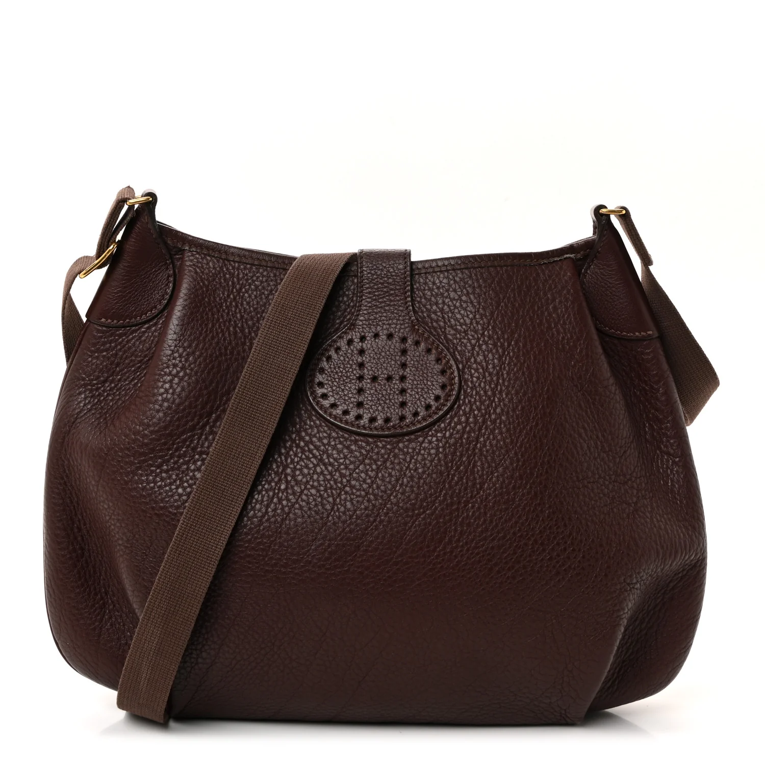 Togo Rodeo Shoulder Bag Chocolate - Image 2