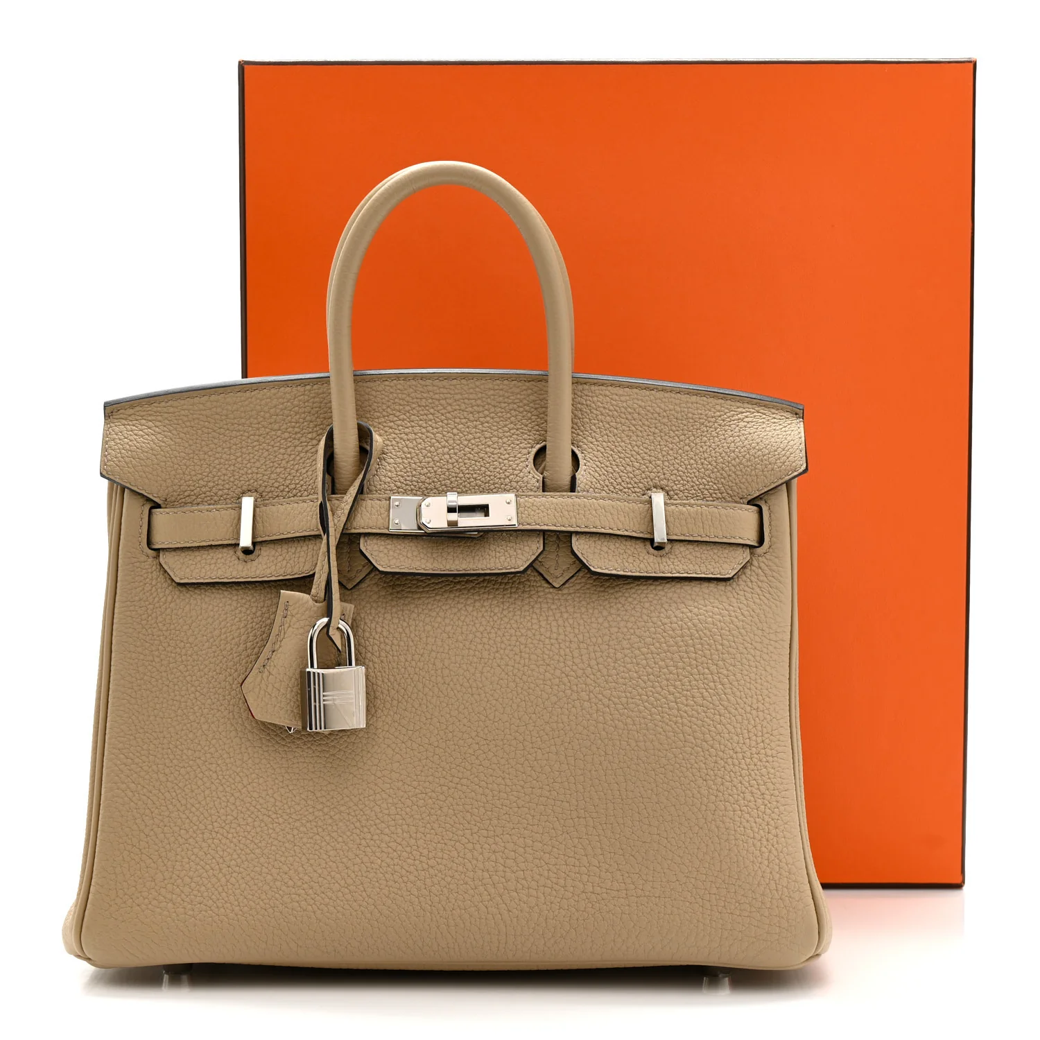 Togo Verso Birkin 25 Trench Bougainvillea - Image 11