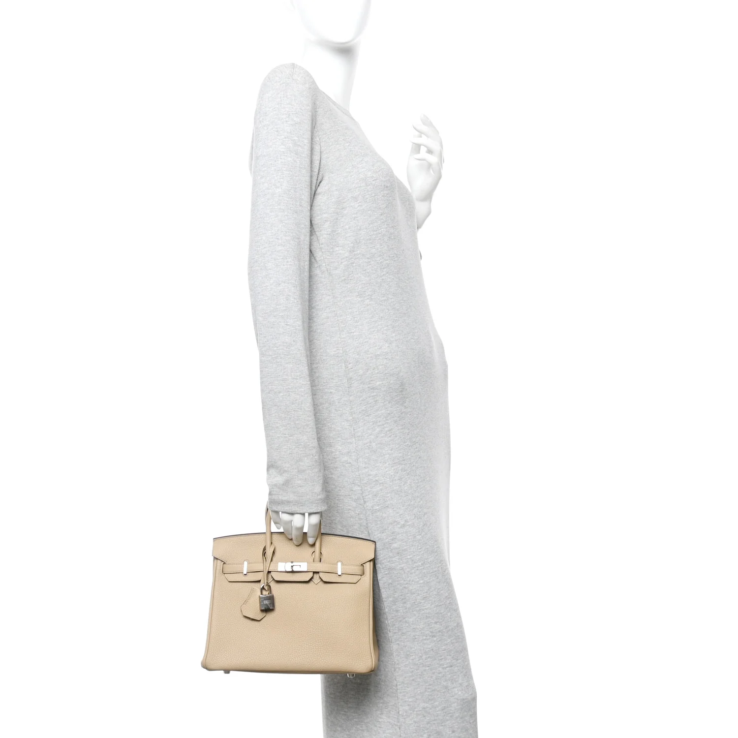 Togo Verso Birkin 25 Trench Bougainvillea - Image 2