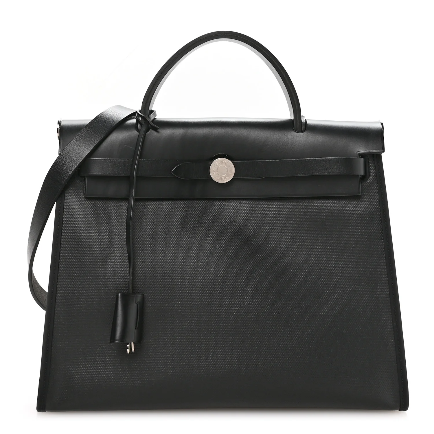 Toile H Berline Vache Hunter Herbag Zip PM 31 Black Ecru