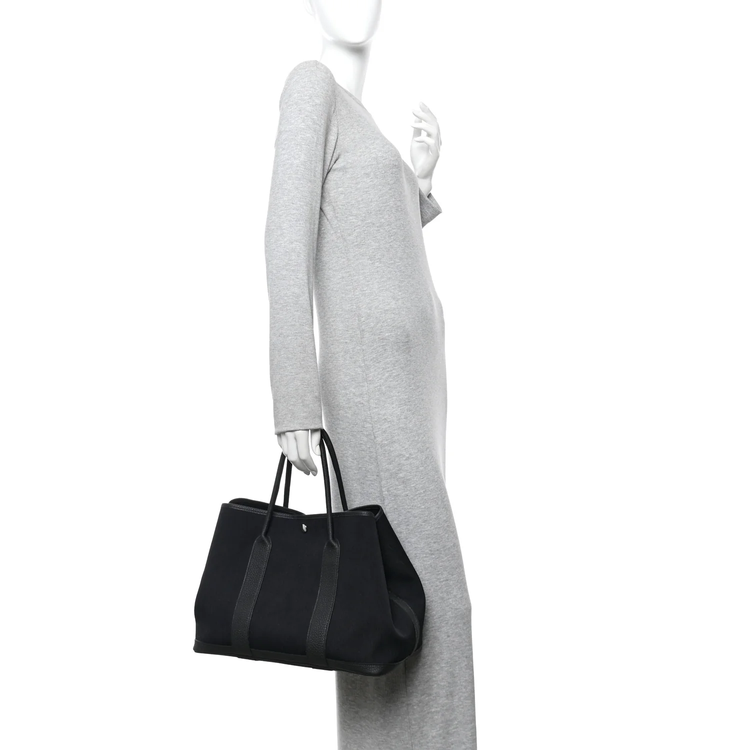 Toile Negonda Garden Party Tote 36 MM Black - Image 4