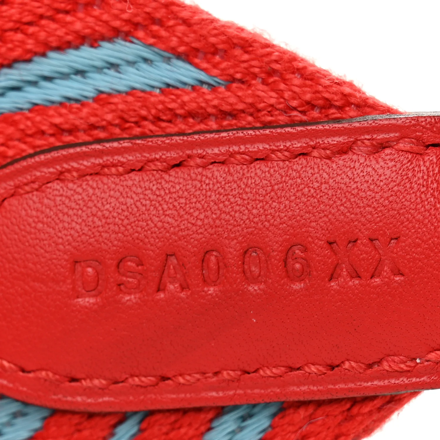 Toile Swift 50mm Sangle ZigZag Shoulder Strap Rouge De Coeur Bleu Du Nord - Image 5