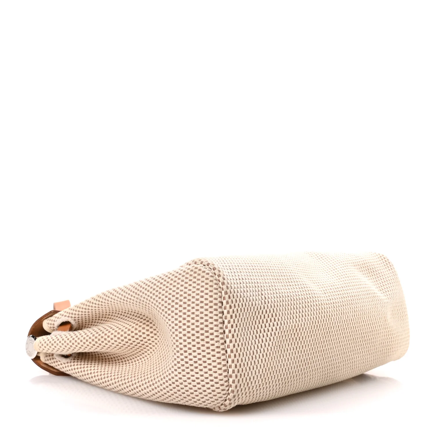 Toile Vache Calfskin Herbag 30 PM Backpack Natural - Image 5