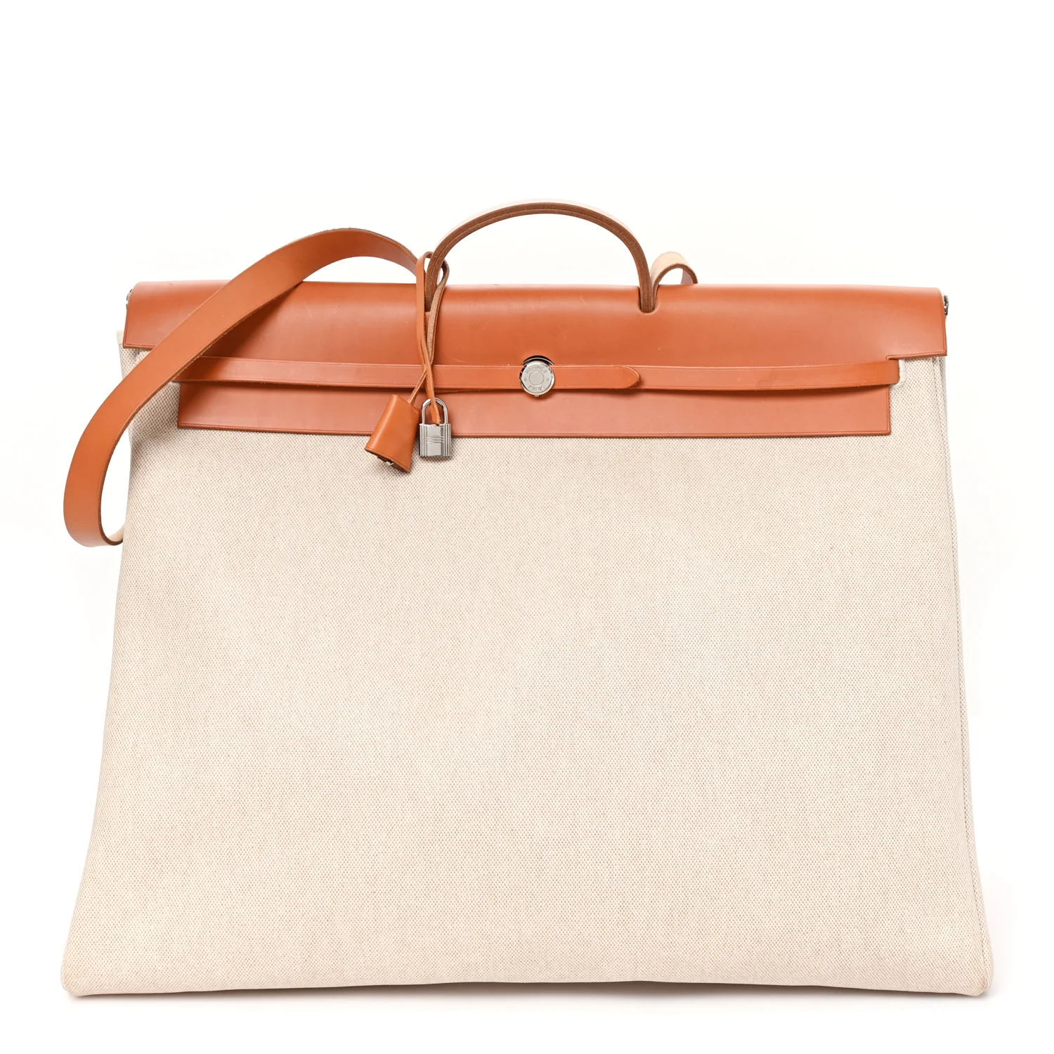Toile Vache Calfskin Herbag 50 Natural