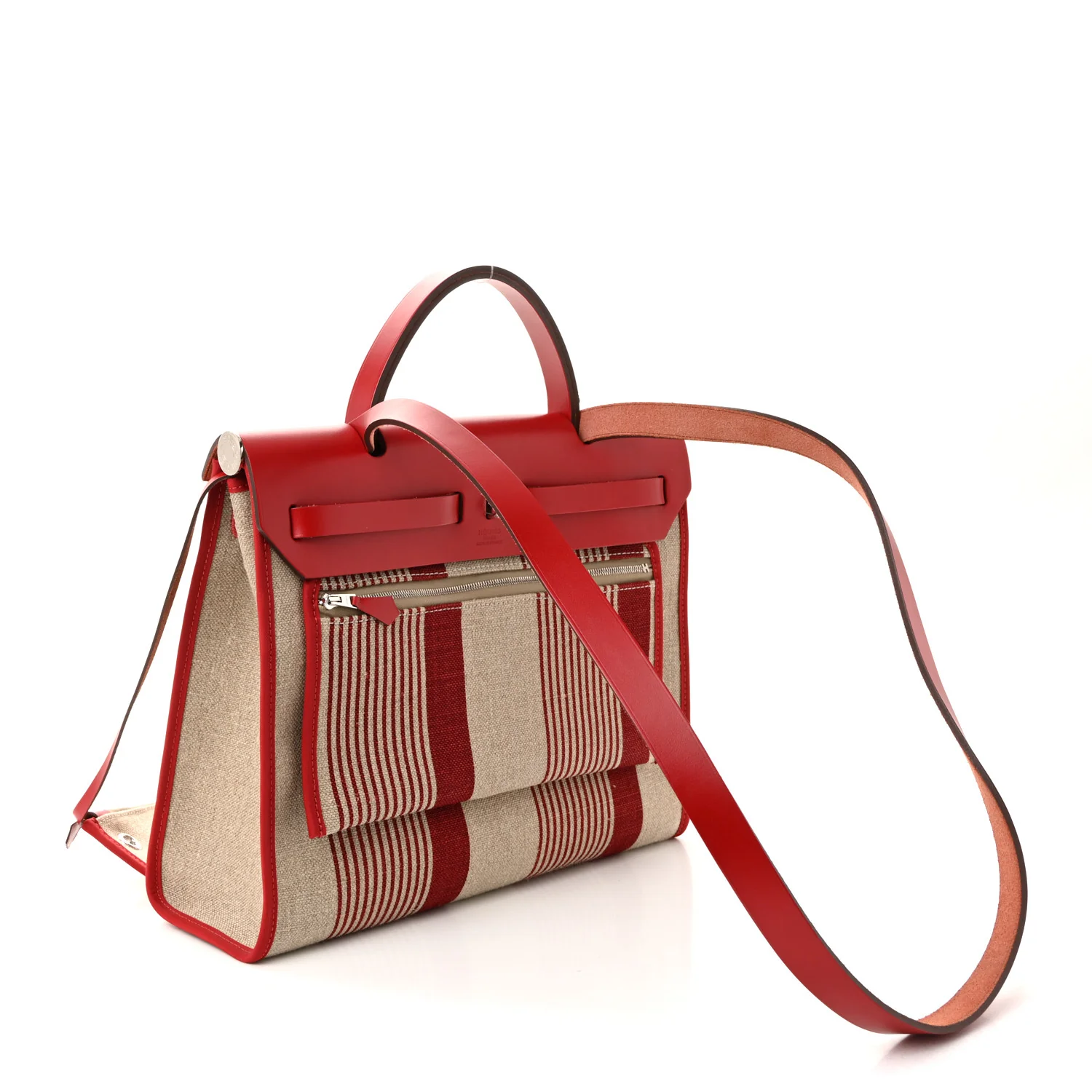 Vache Hunter Toile H Vibration Herbag Zip 31 PM Bordeaux Ficelle Rouge Piment - Image 4