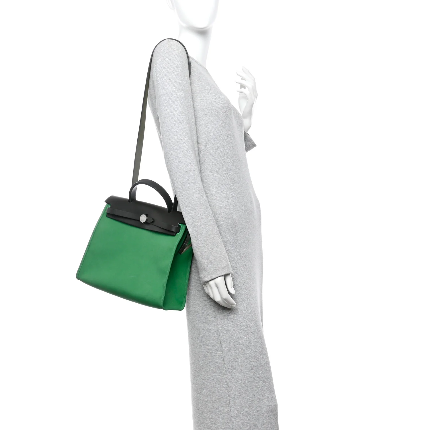 Vache Hunter Toile Herbag Zip 31 PM Bambou Kaki - Image 2