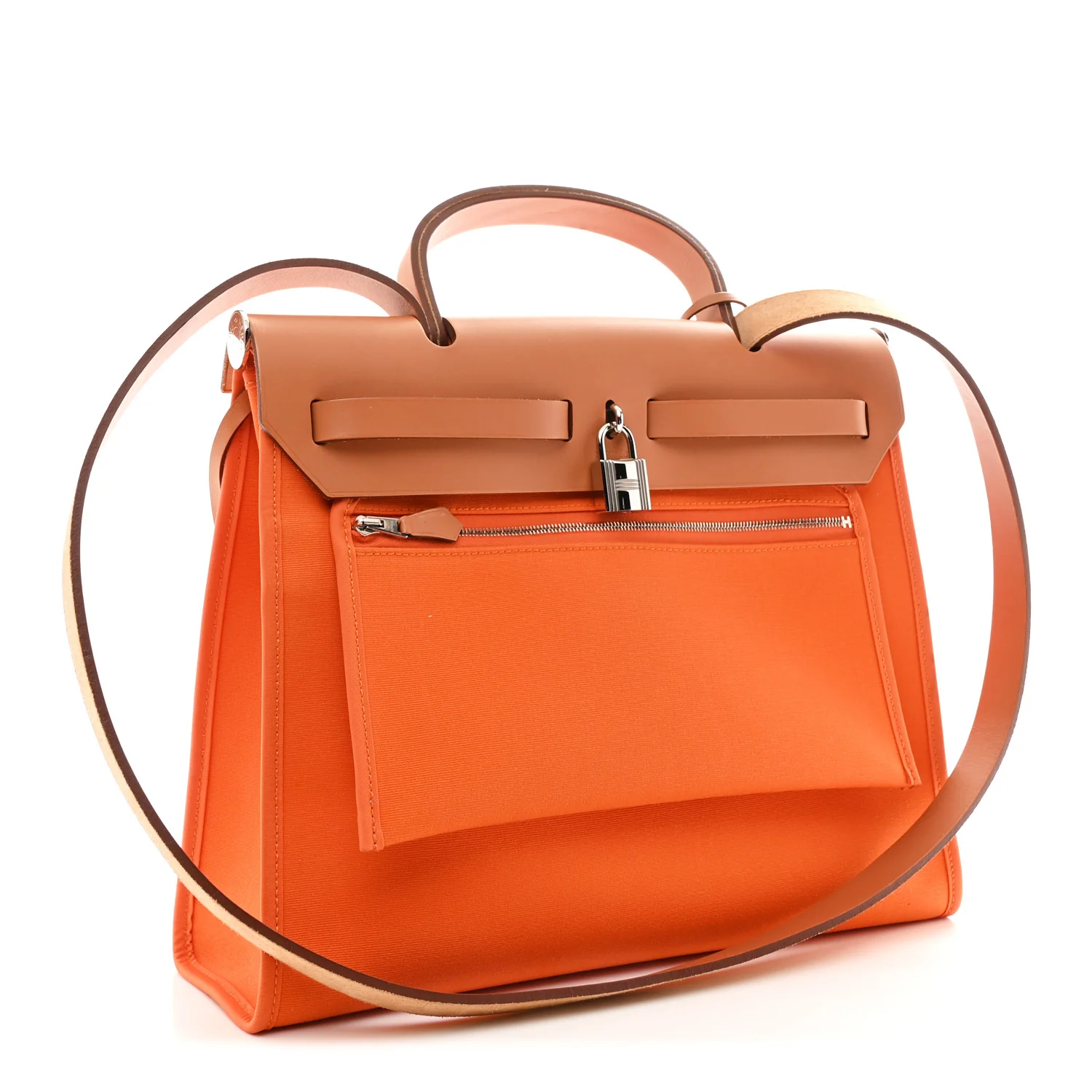 Vache Hunter Toile Herbag Zip 31 PM Orange - Image 4