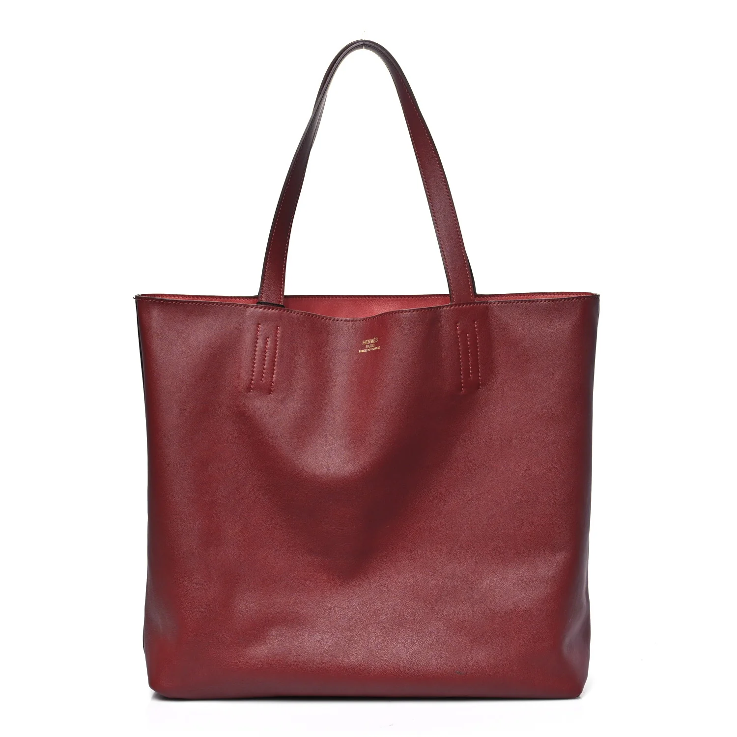 Veau Sikkim Horse Print Double Sens 36 Reversible Tote - Image 2