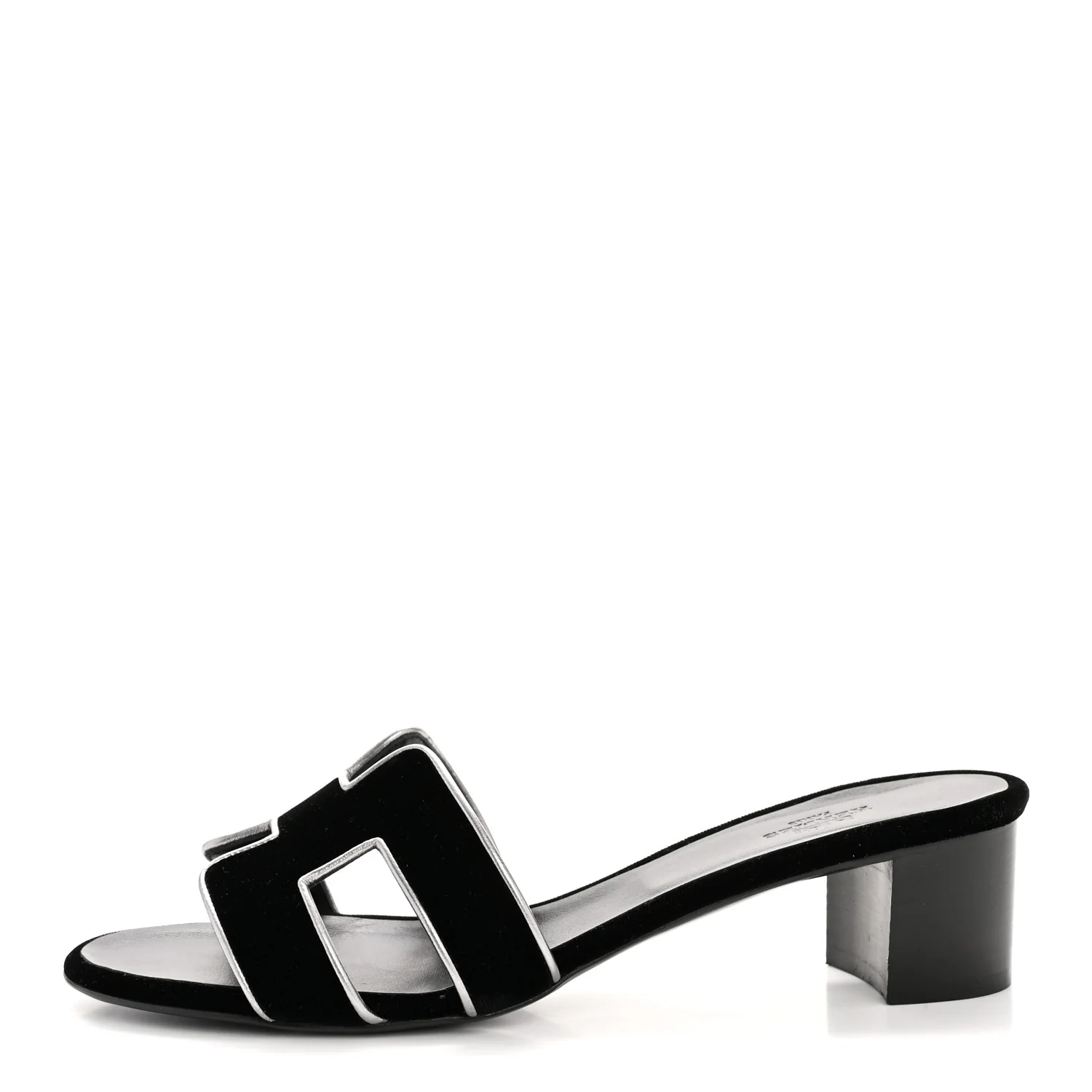 Velvet Nappa Oasis Sandals 39 39 Argent Vieilli