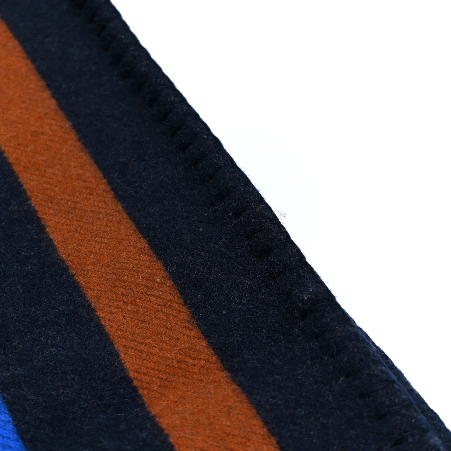 Wool Cashmere Avalon Enigmatic Blanket Navy - Image 5