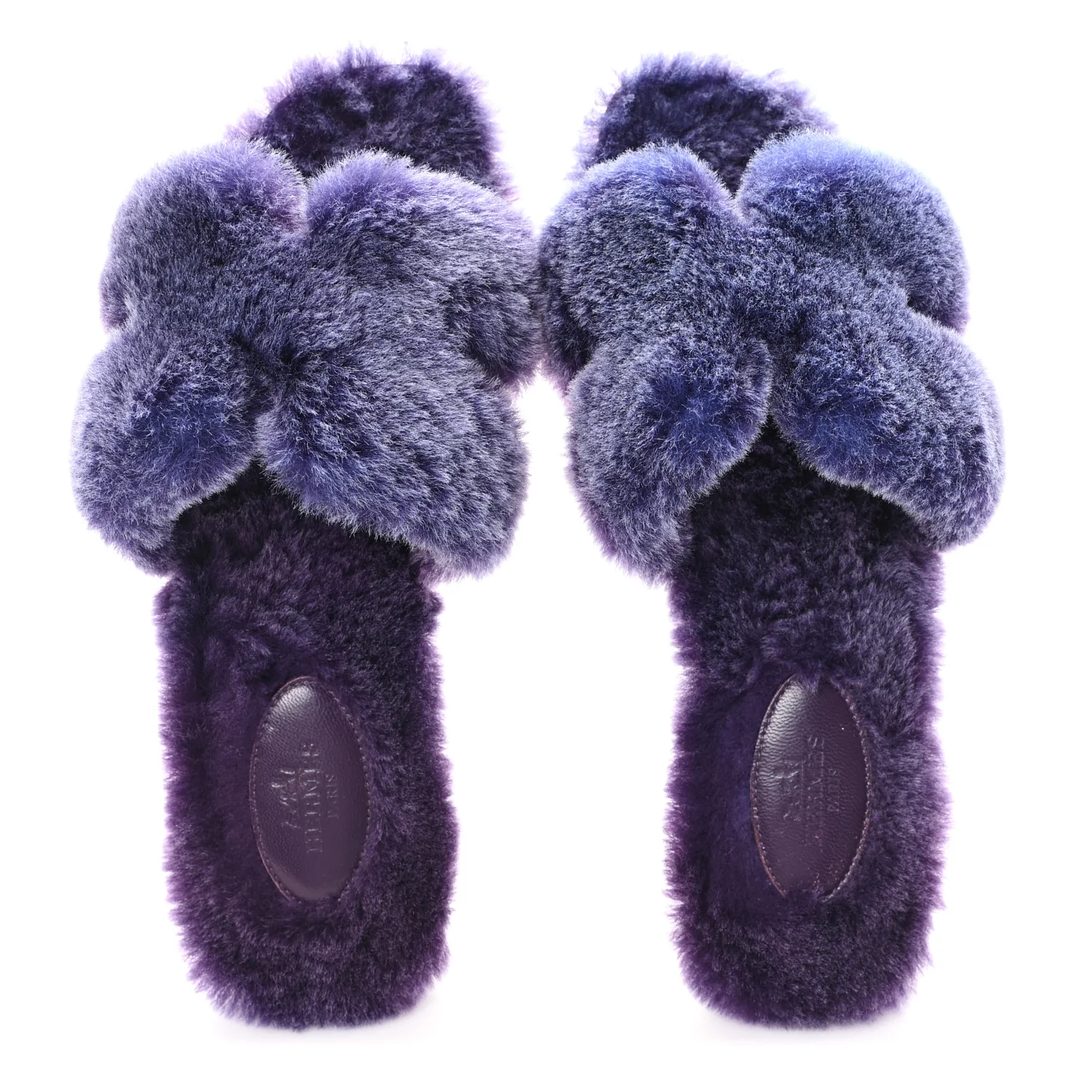 Woolskin Oran Sandals 38 Violet Fonce - Image 2