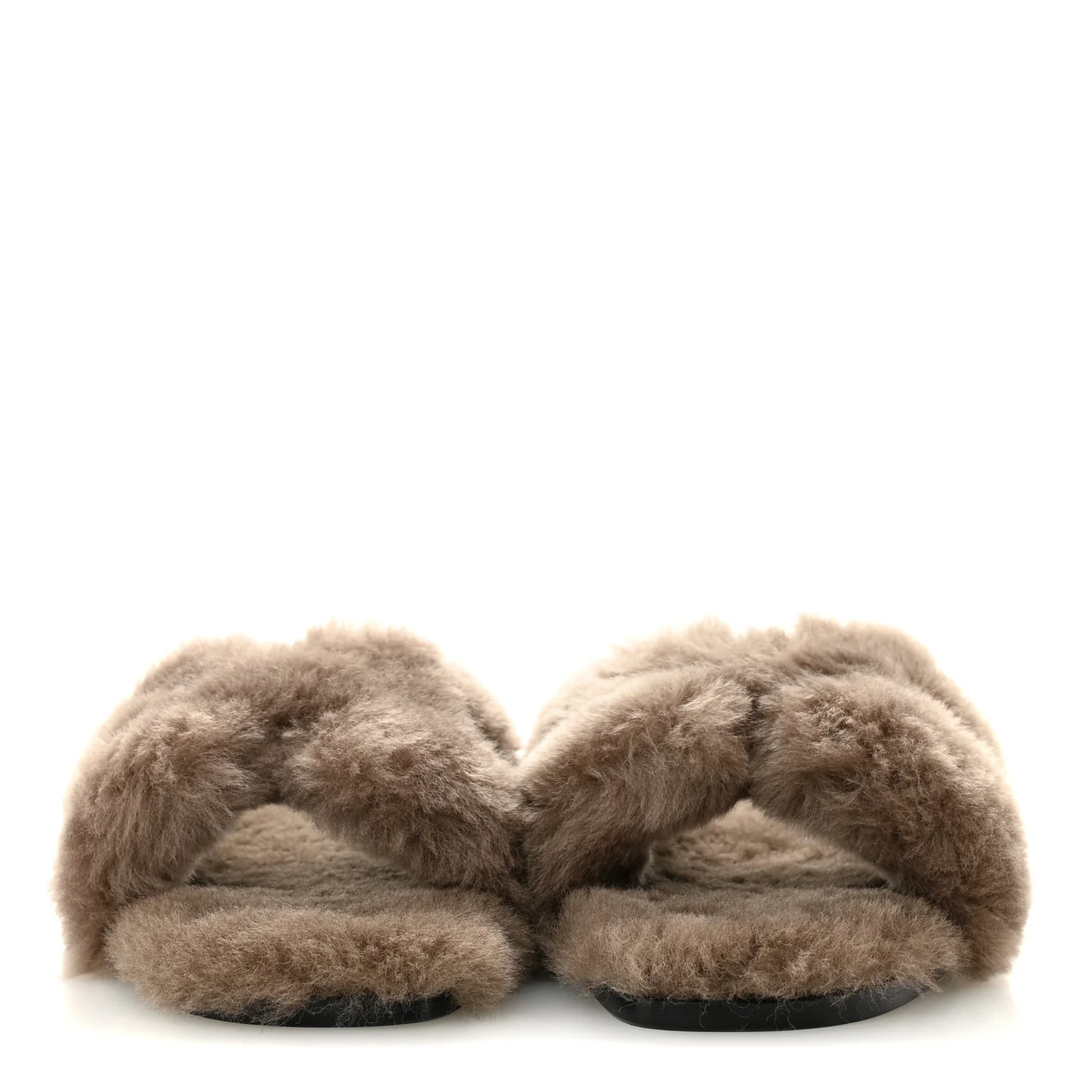 Woolskin Oran Sandals 39 Etoupe - Image 3