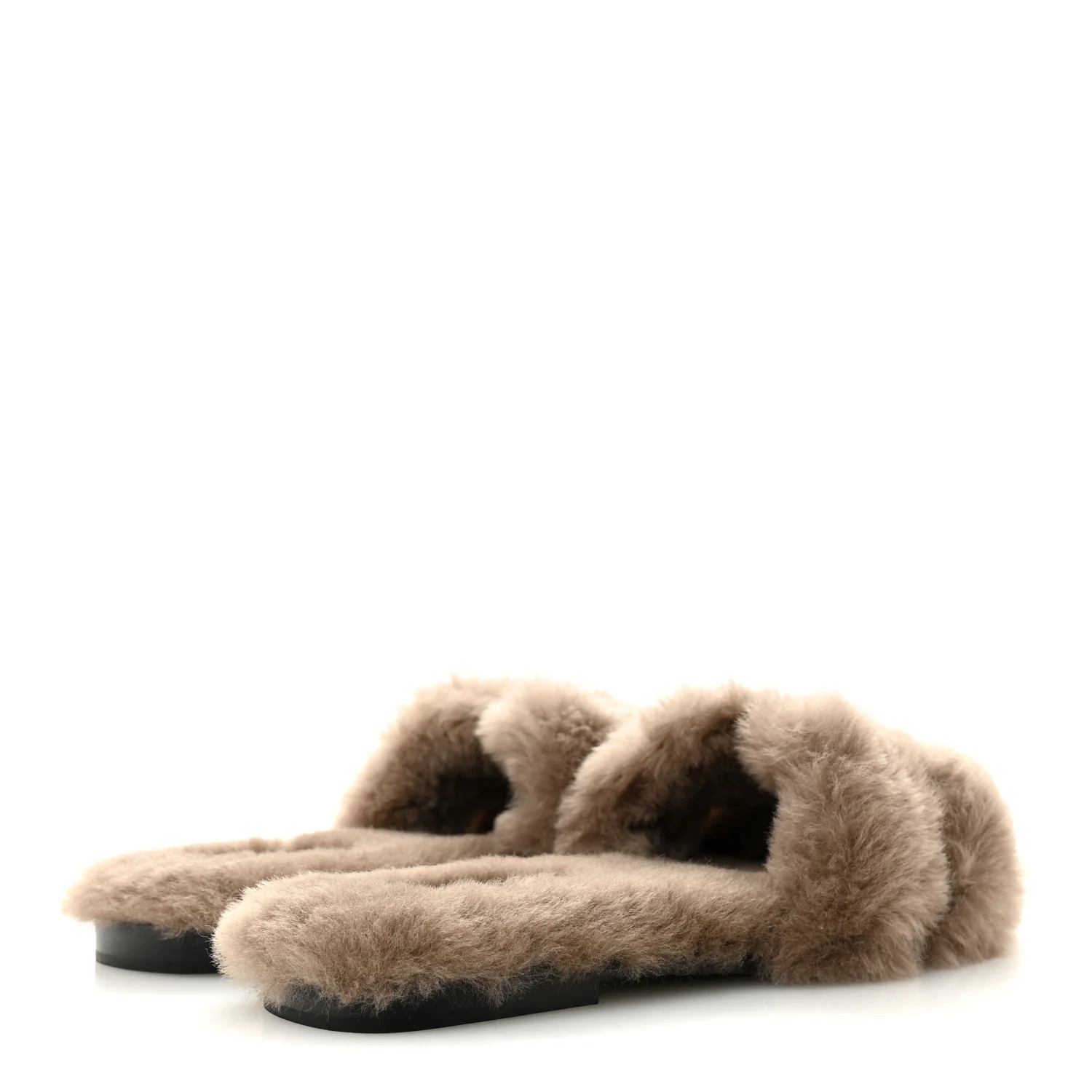 Woolskin Oran Sandals 39 Etoupe - Image 5