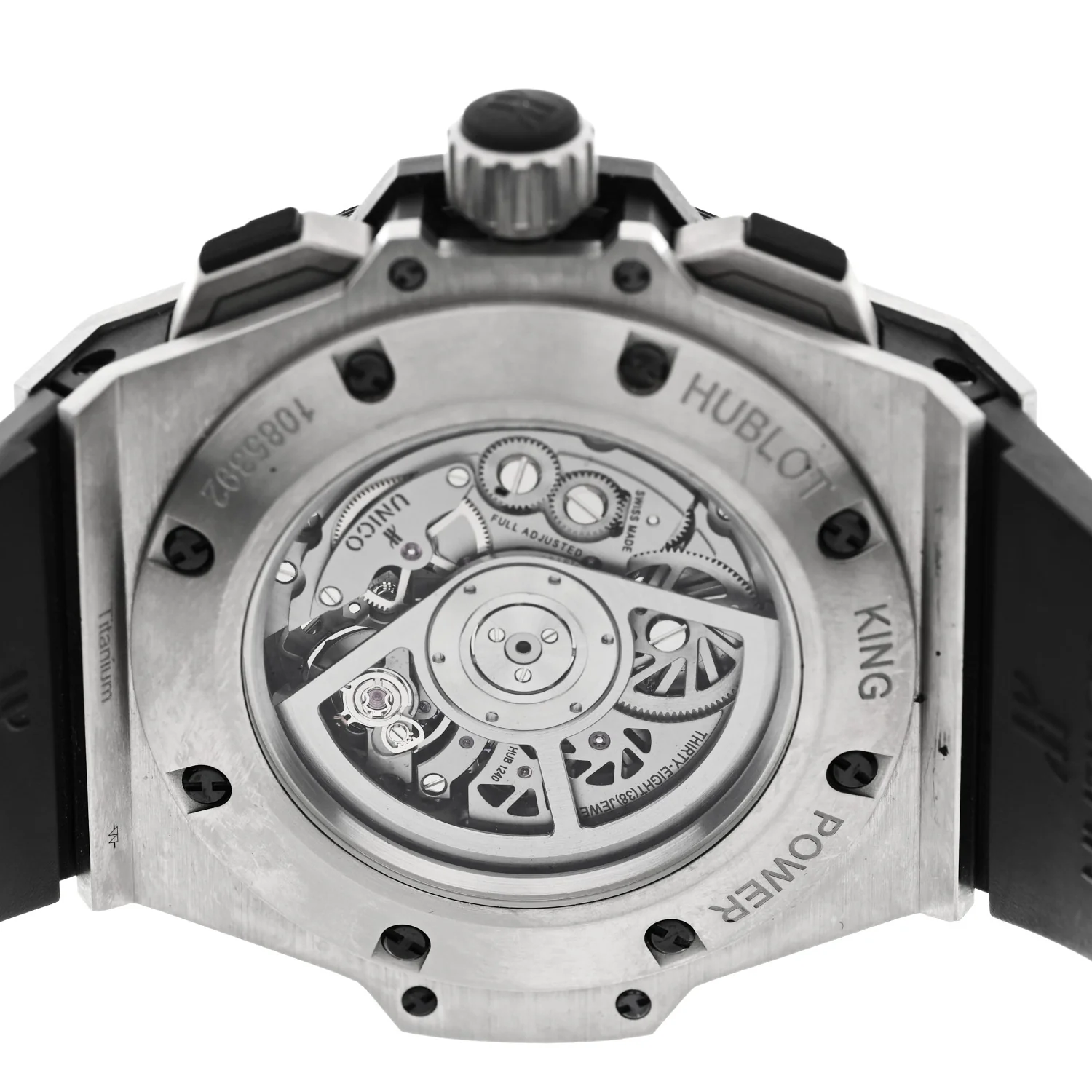 Titanium Rubber 48mm King Power Unico Automatic Watch Silver 701.NX.0170.RX - Image 4