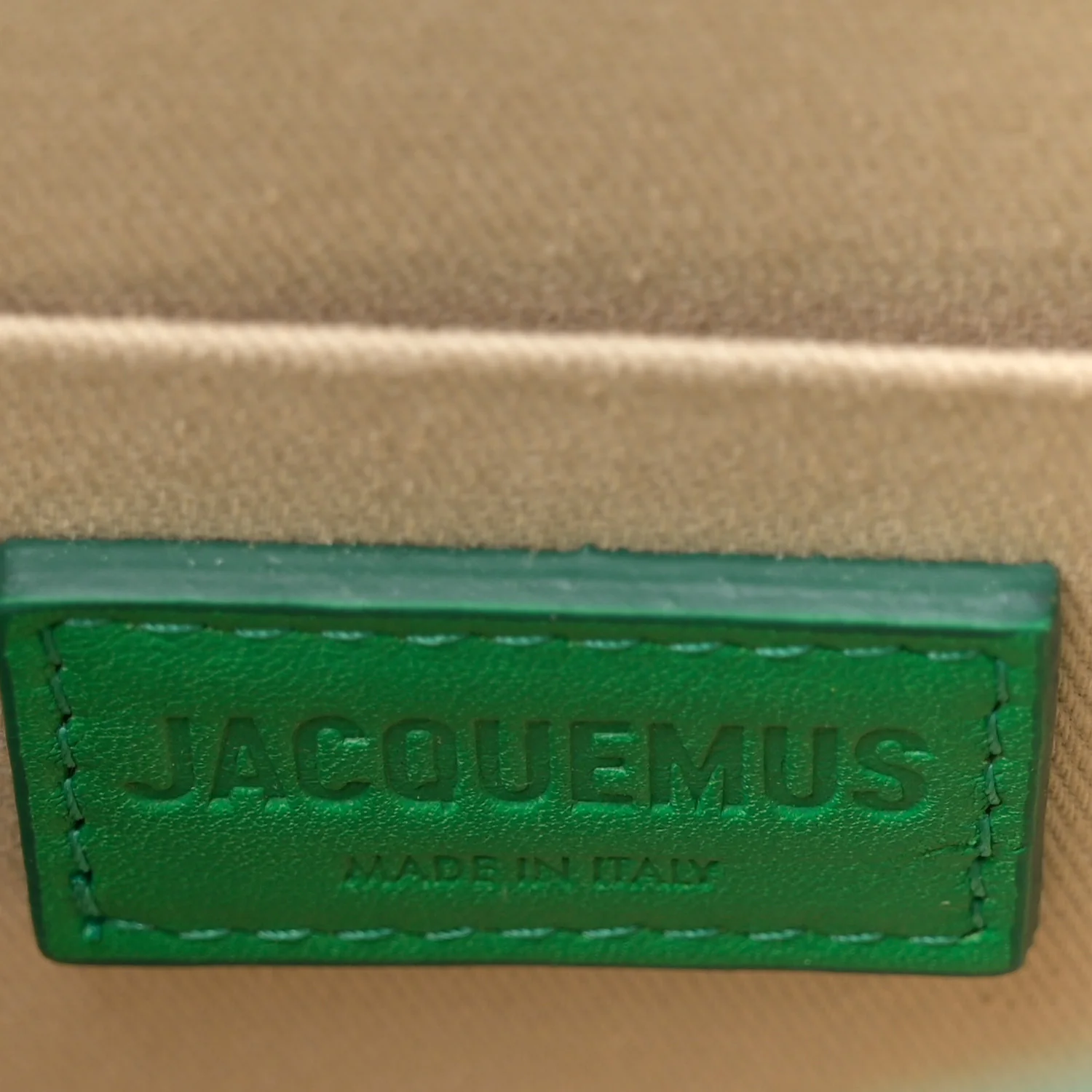 Calfskin Le Grand Chiquito Green - Image 11