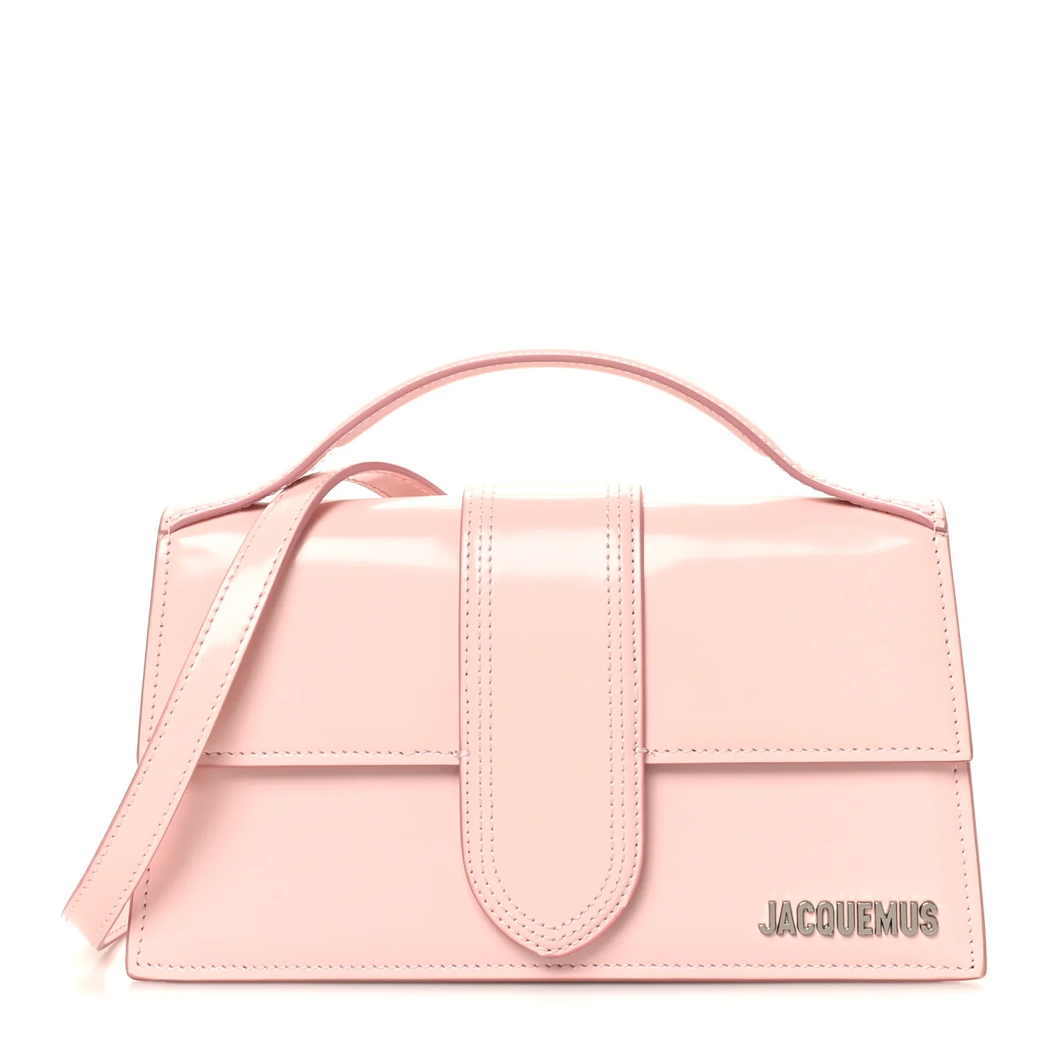 Glazed Calfskin Le Grand Bambino Pale Pink