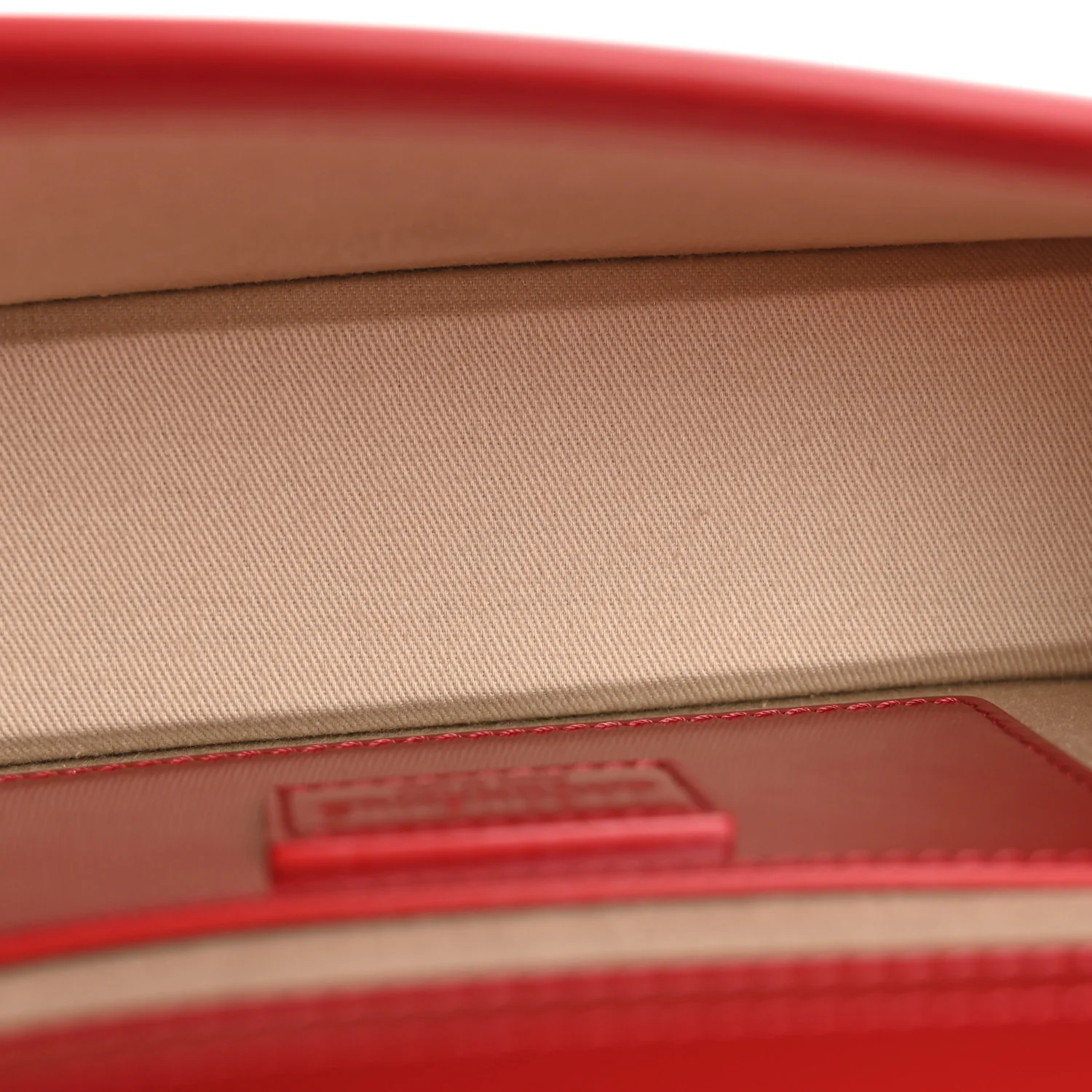 Glazed Calfskin Le Grand Bambino Red - Image 5