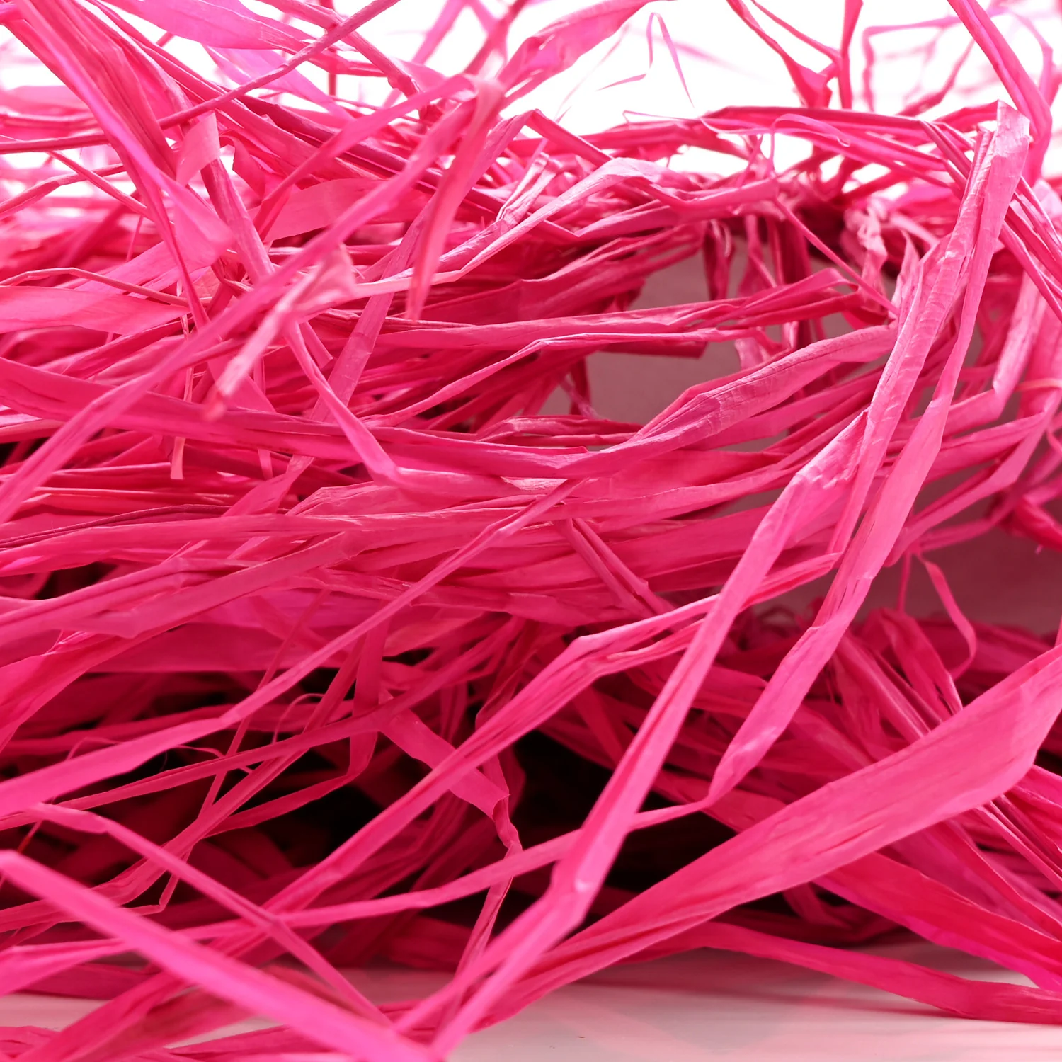 Raffia Woven Calfskin Le Petit Baci Pink White - Image 7