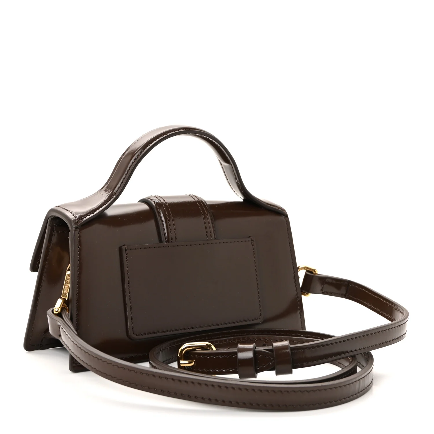 Smooth Calfskin Le Bambino Dark Brown - Image 3