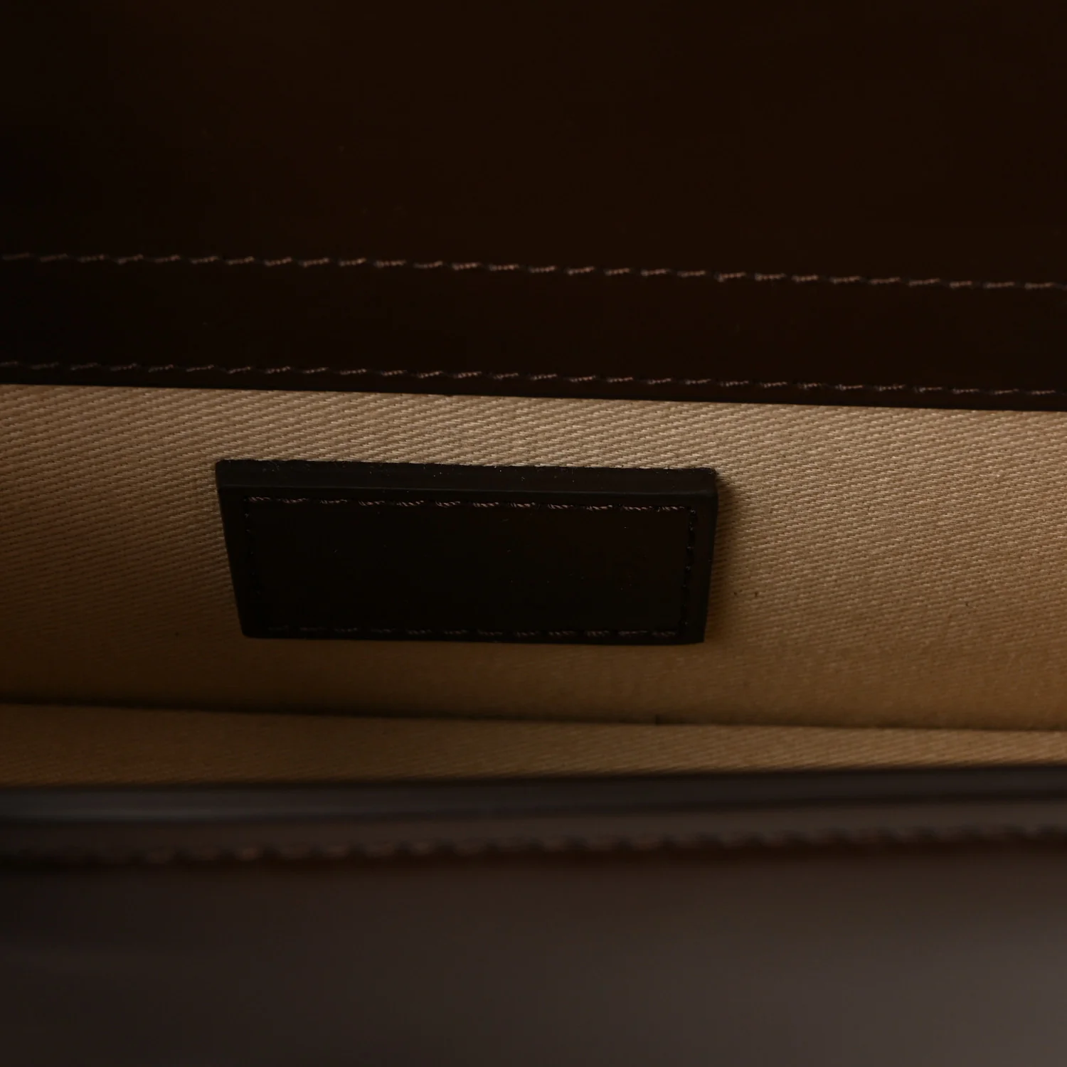 Smooth Calfskin Le Bambino Dark Brown - Image 6
