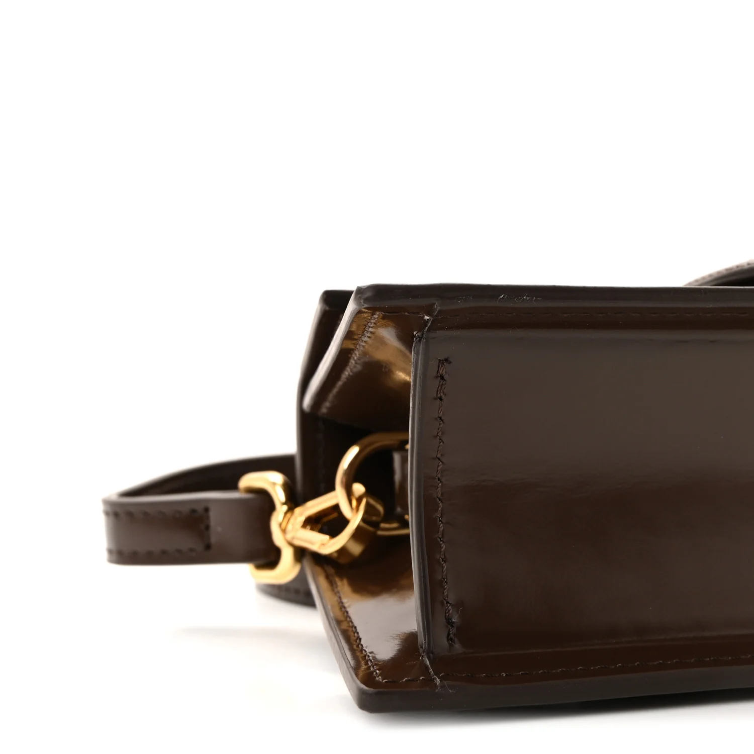 Smooth Calfskin Le Bambino Dark Brown - Image 8