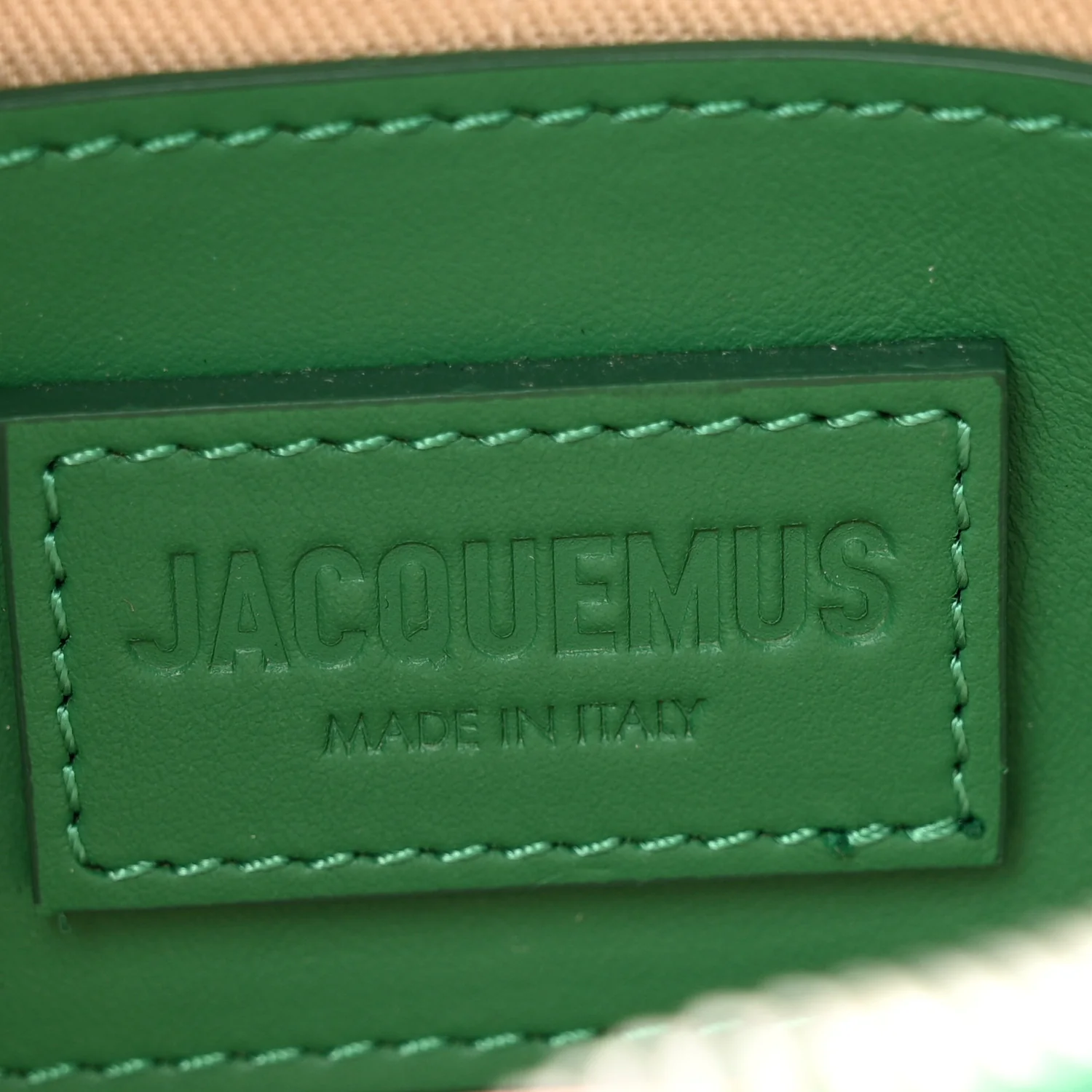 Smooth Calfskin Le Baneto Green - Image 6
