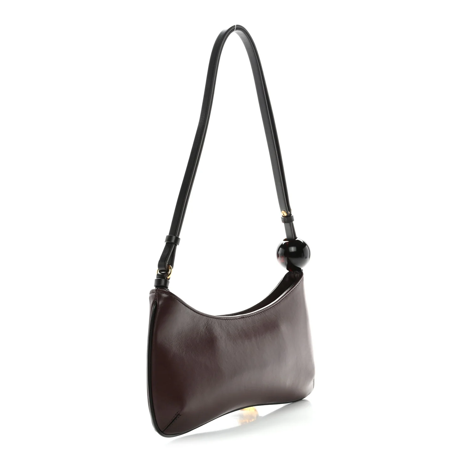 Smooth Calfskin Le Bisou Perle Medium Brown - Image 3