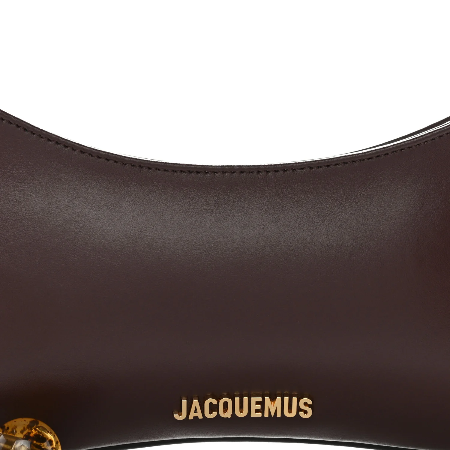 Smooth Calfskin Le Bisou Perle Medium Brown - Image 7